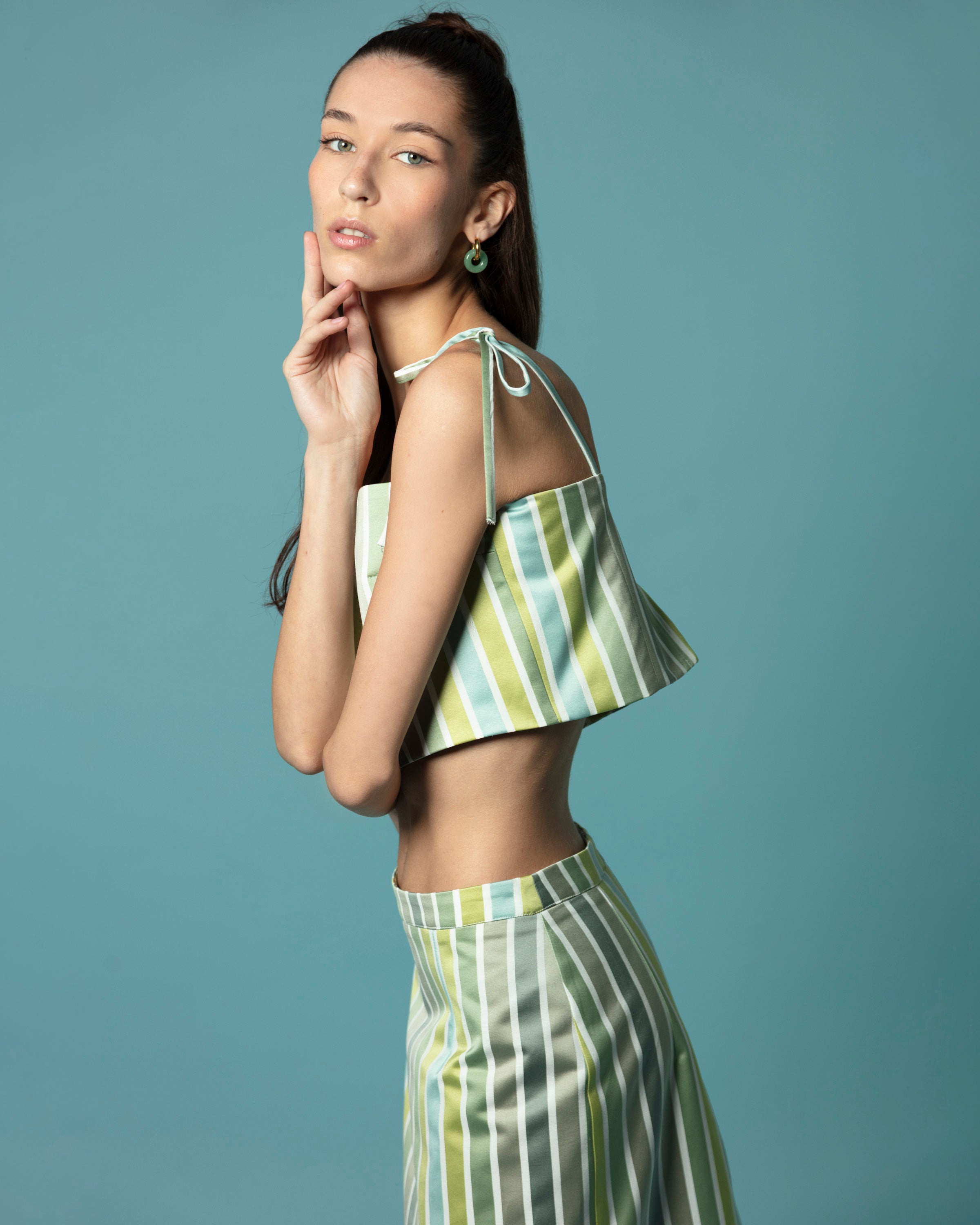 SOLENE SET SOIE SHADES OF GREEN