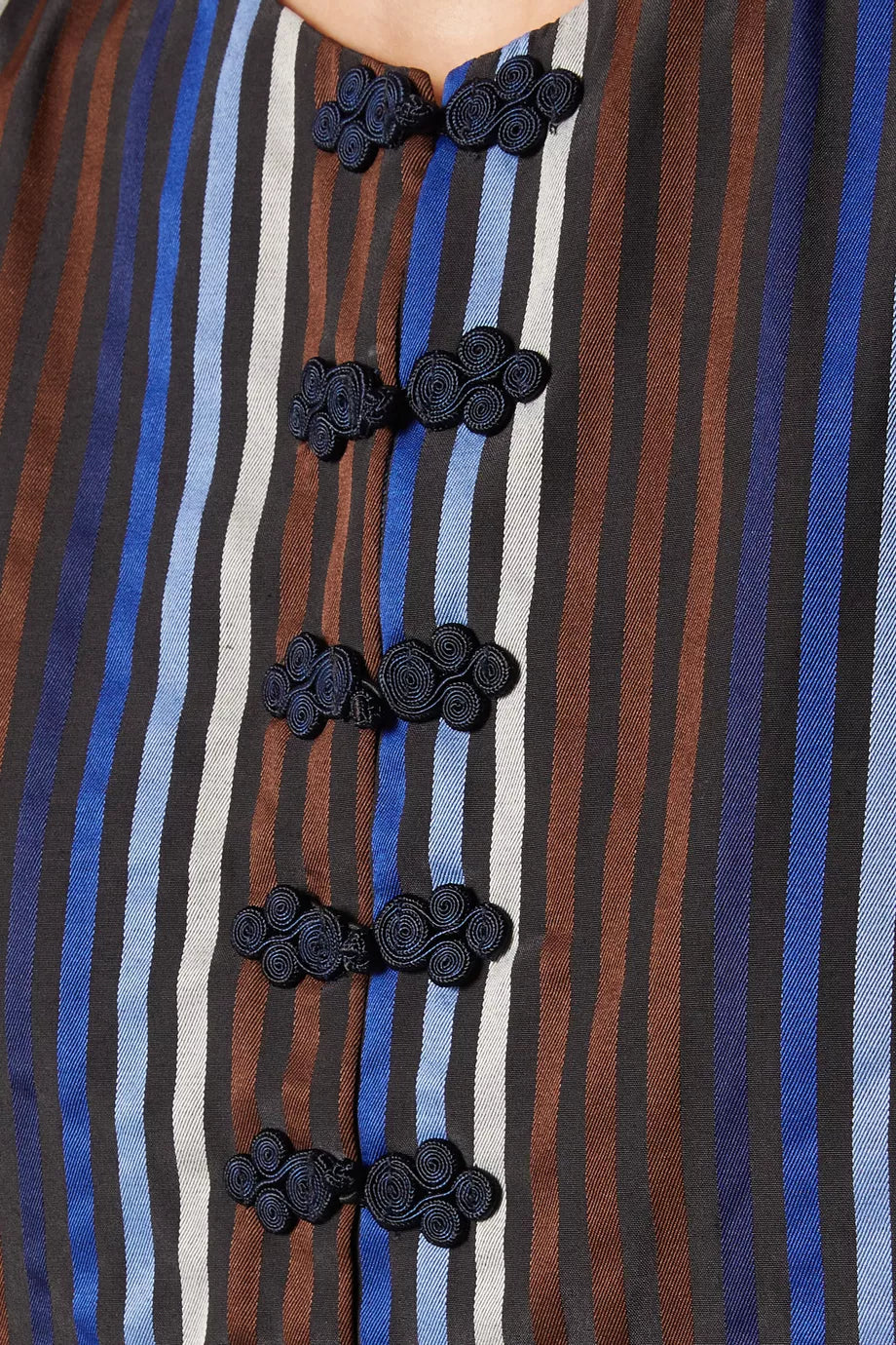 LUEUR DRESS RAYE TRICOLOR