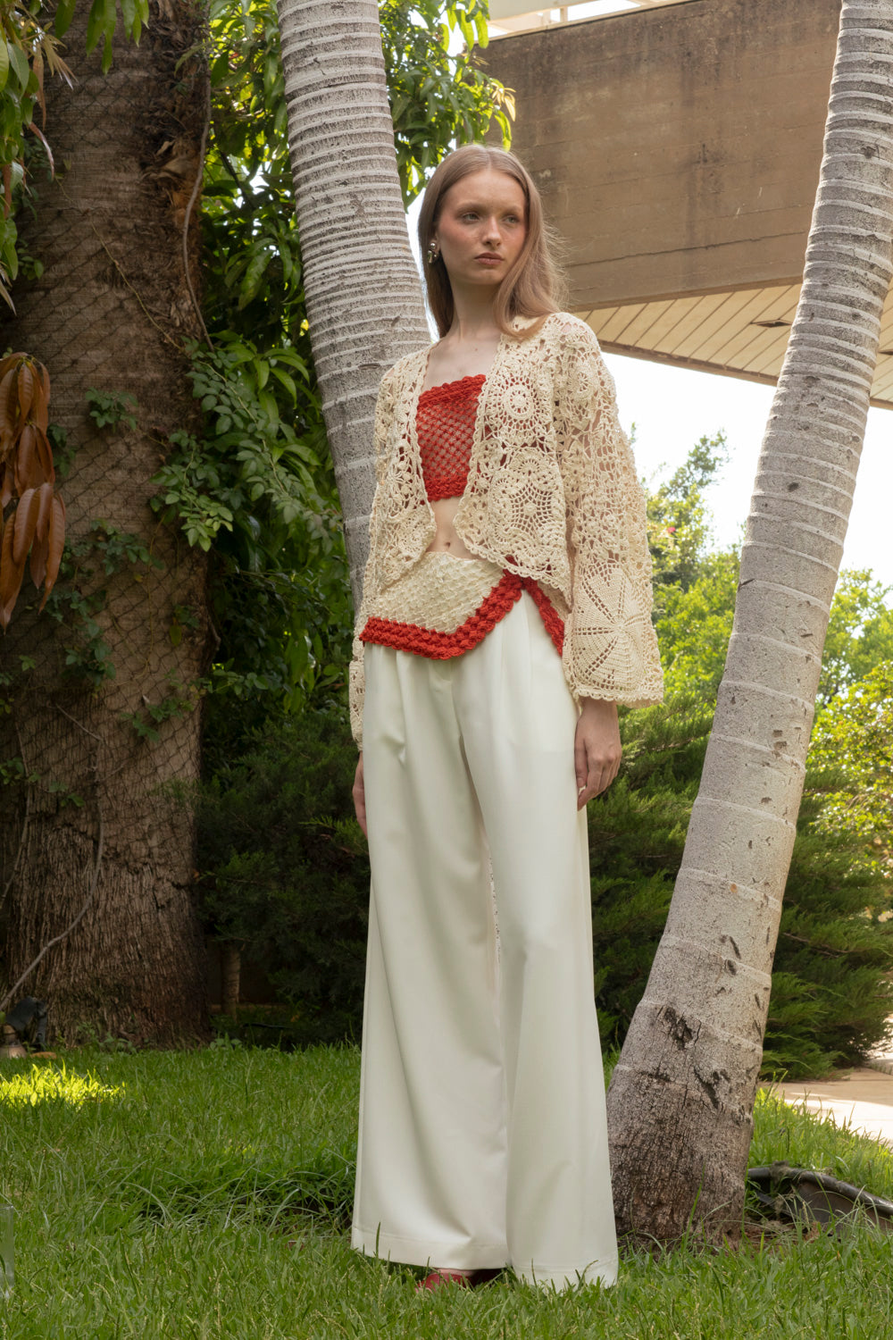 LUZ PANTS OFF-WHITE