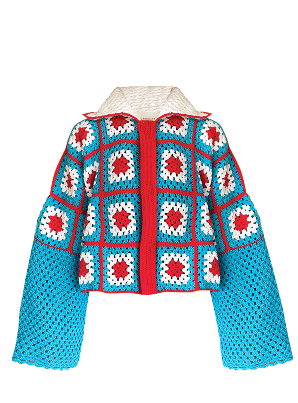 ANYA JACKET BLUE OS