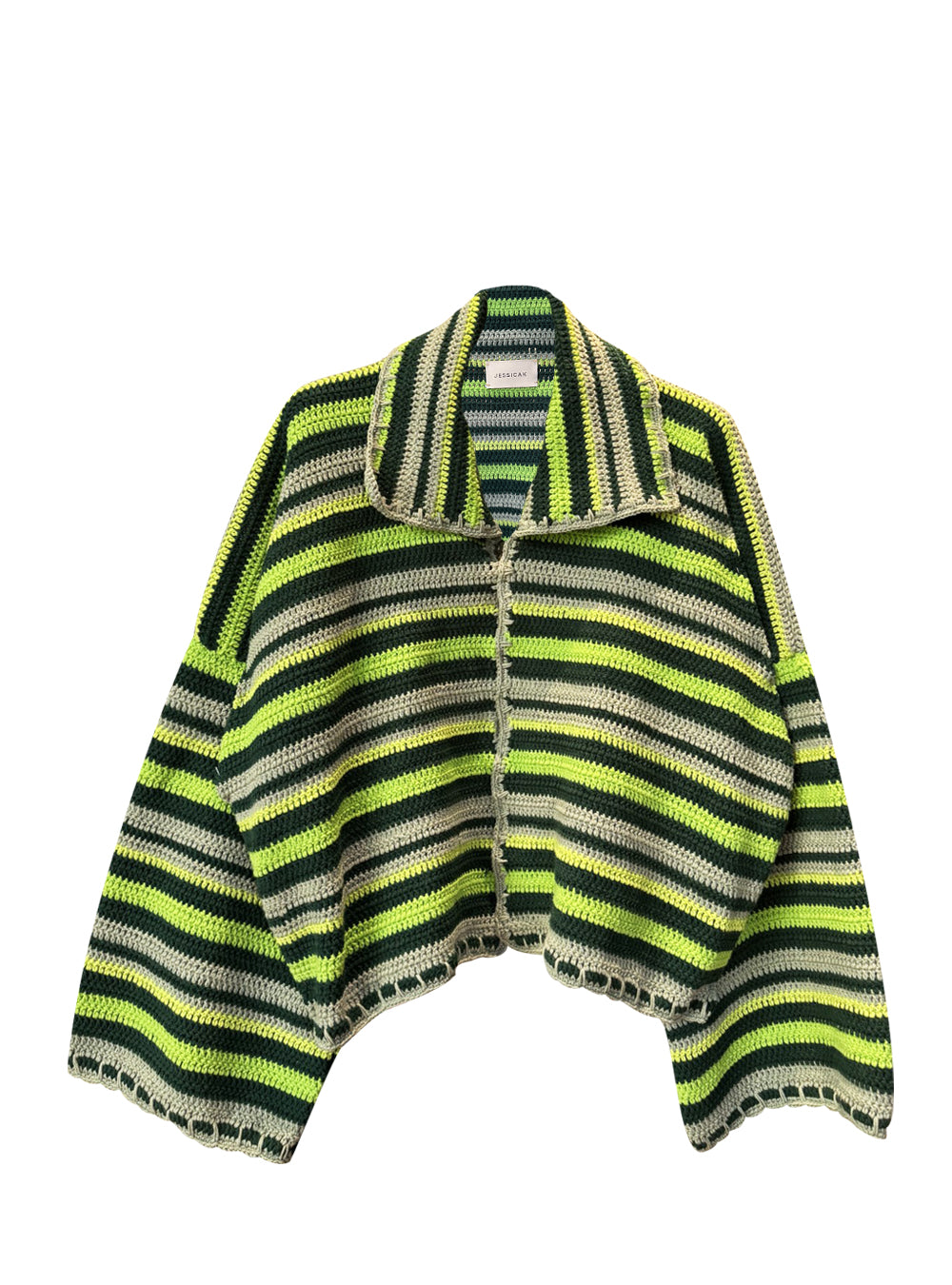 DARIA JACKET SHADES OF GREEN OS