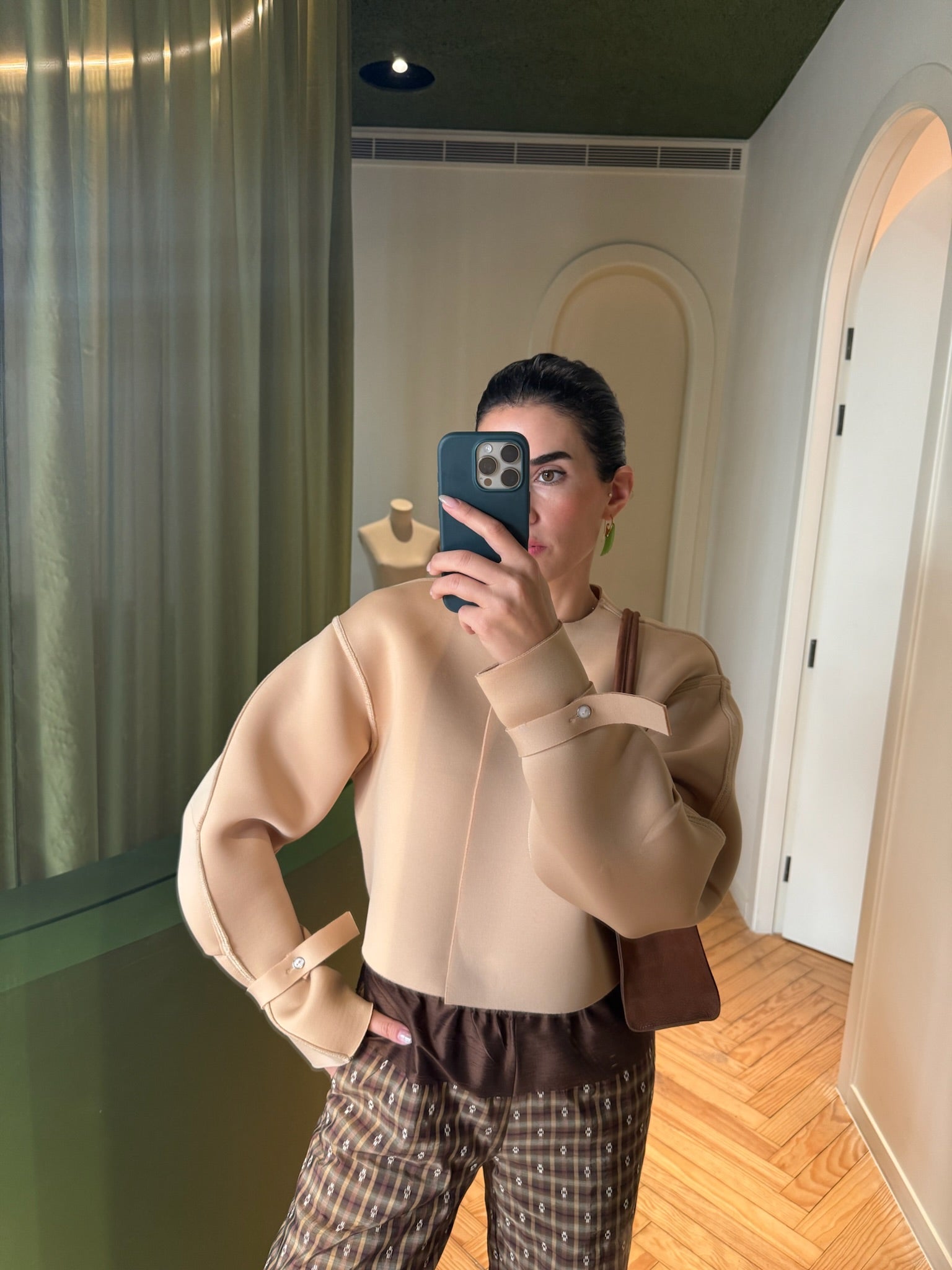 LUMIS SHORT JACKET BEIGE