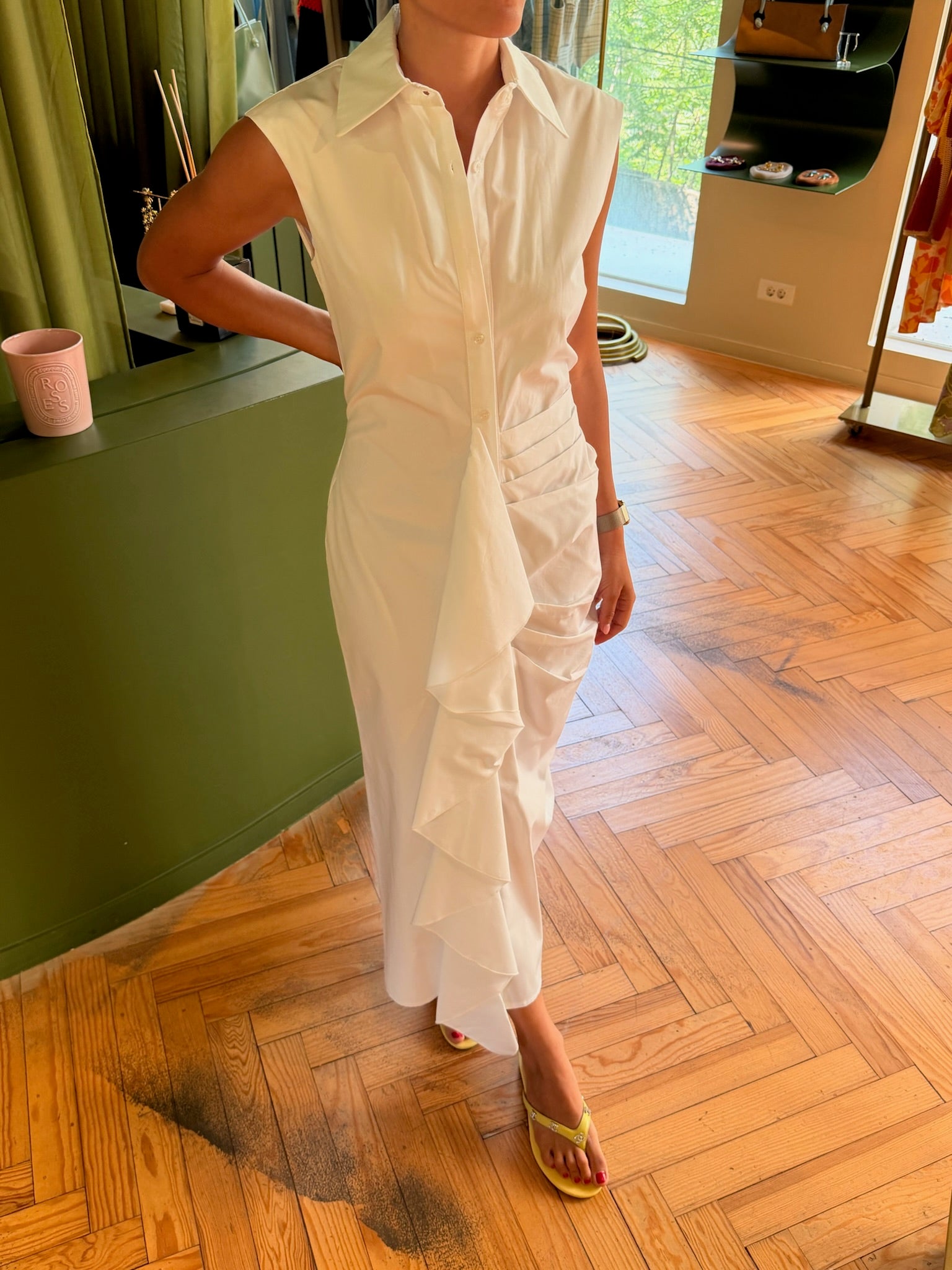 TULIA DRESS WHITE