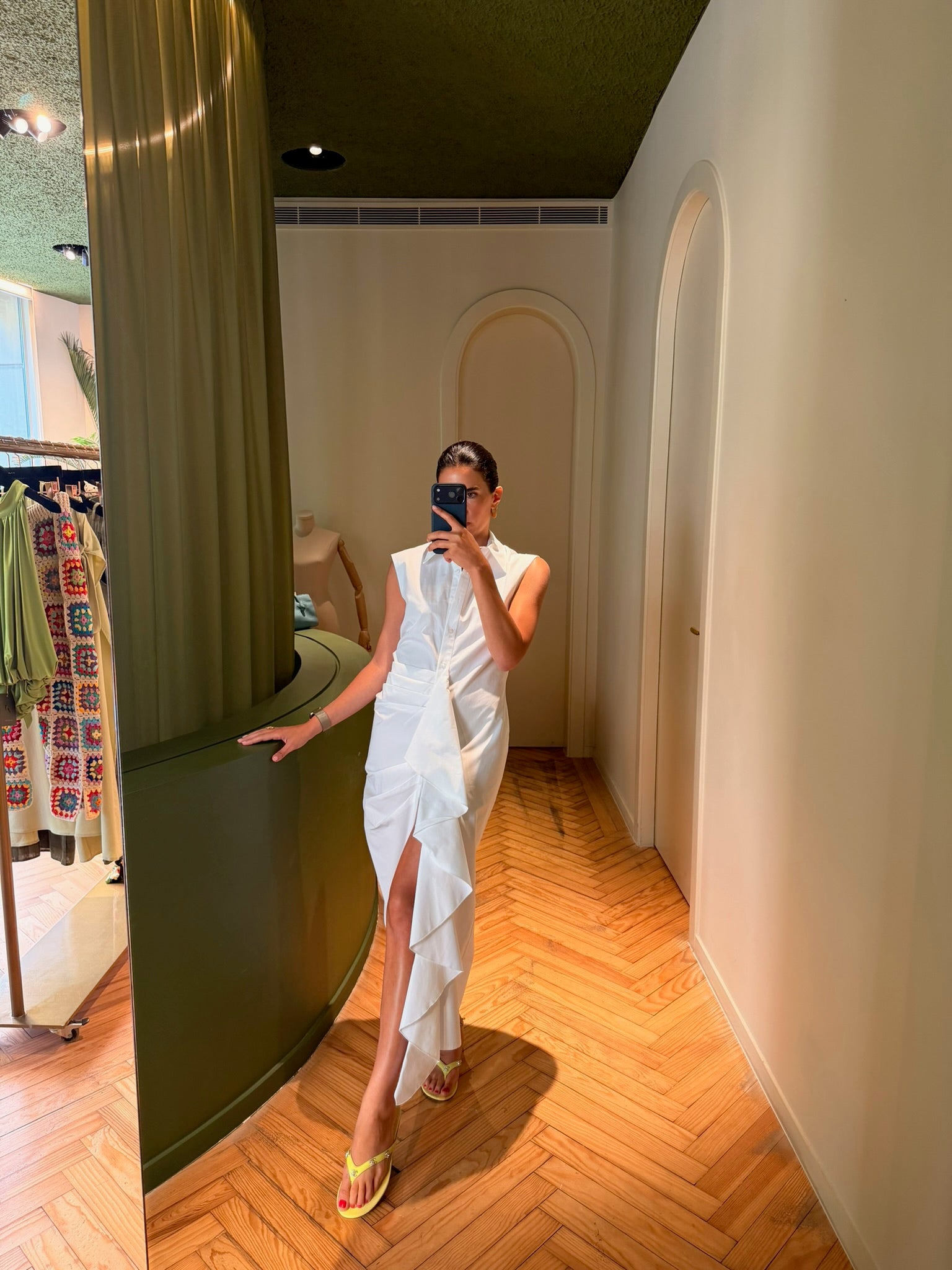 TULIA DRESS WHITE