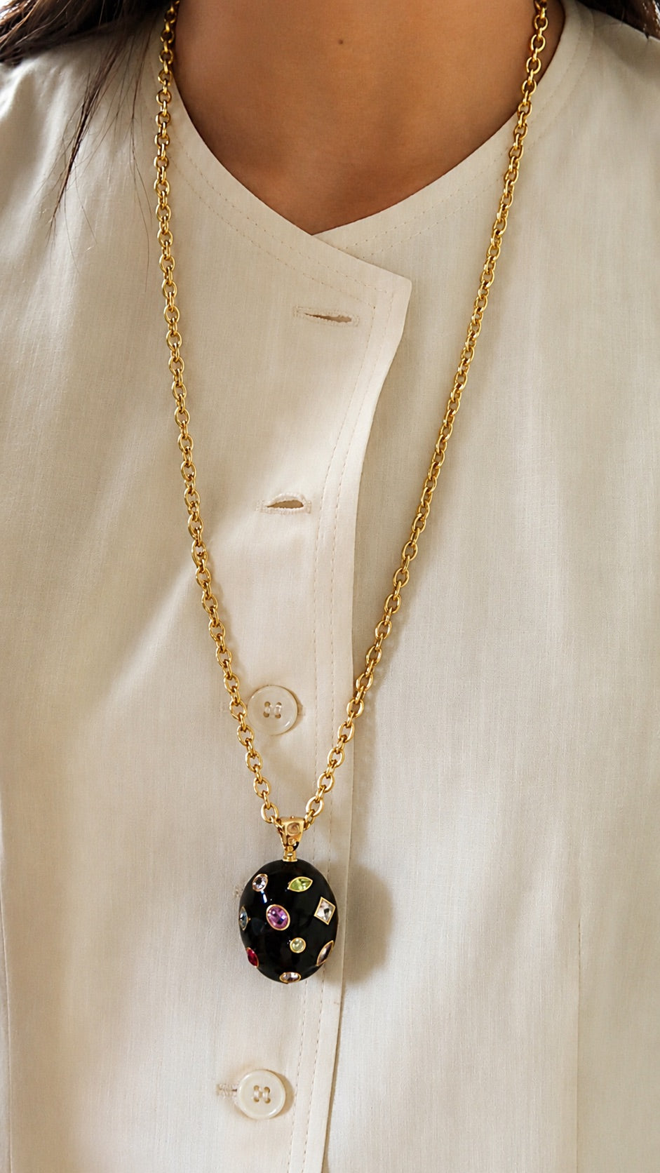 ALEA NECKLACE BLACK