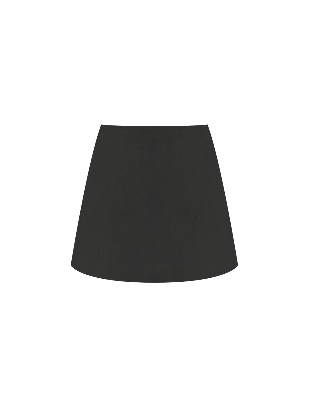 INES SKIRT WOOL BLACK