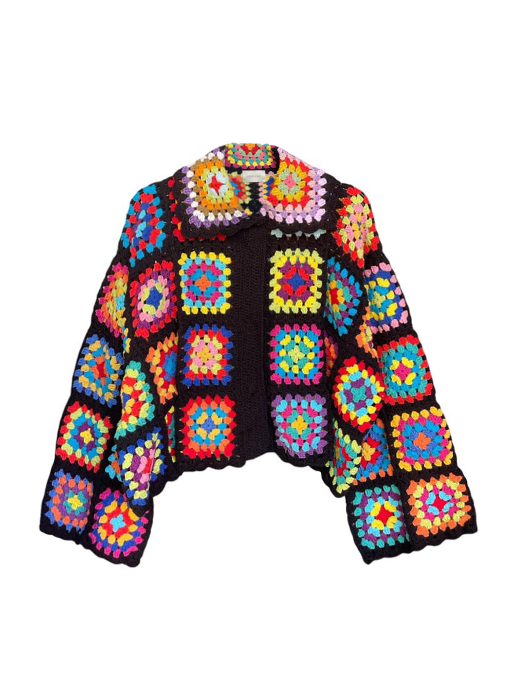 ISABELLA JACKET BLACK PASTEL SHORT