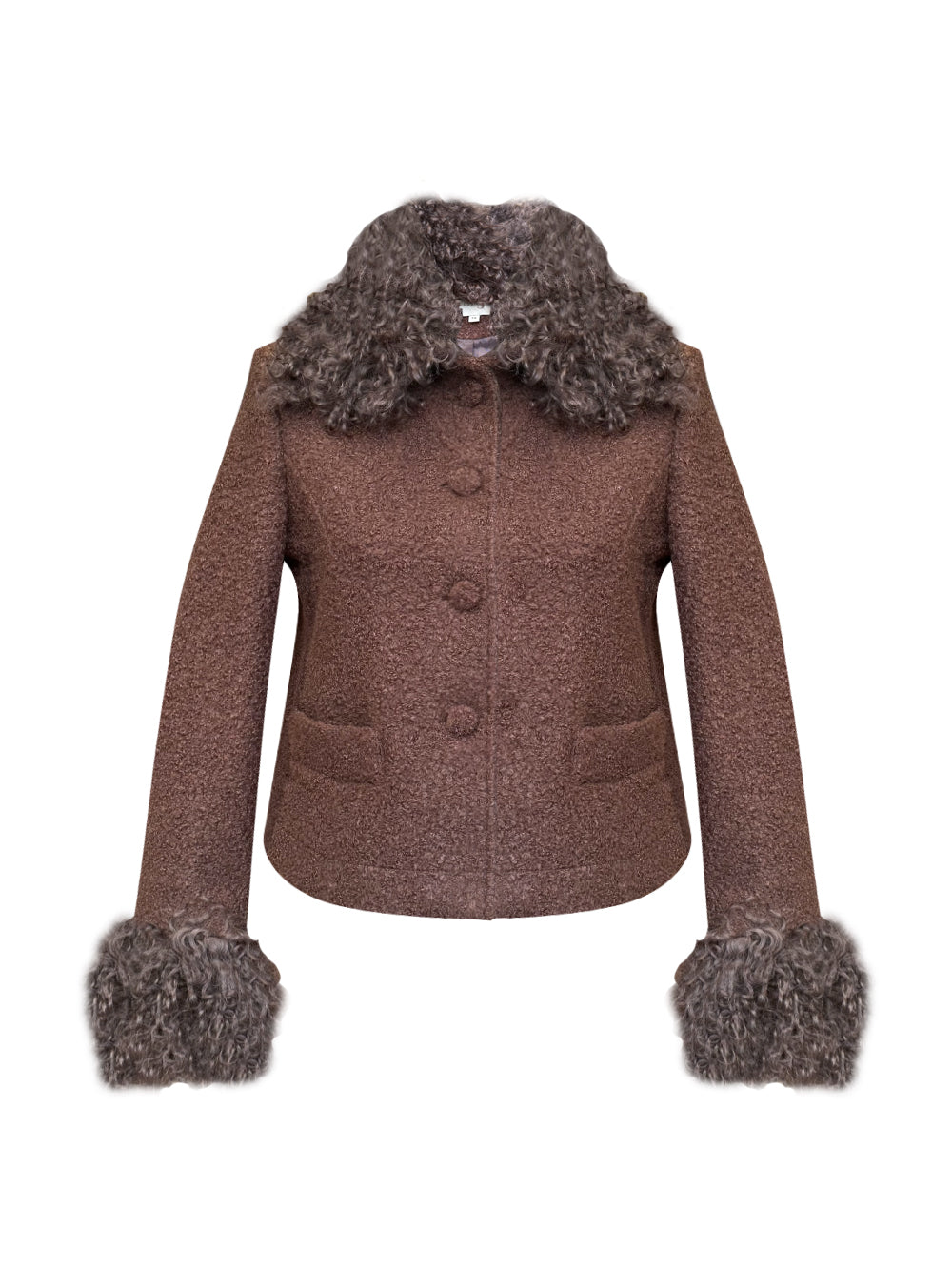 THESS JACKET MOUTTON BROWN