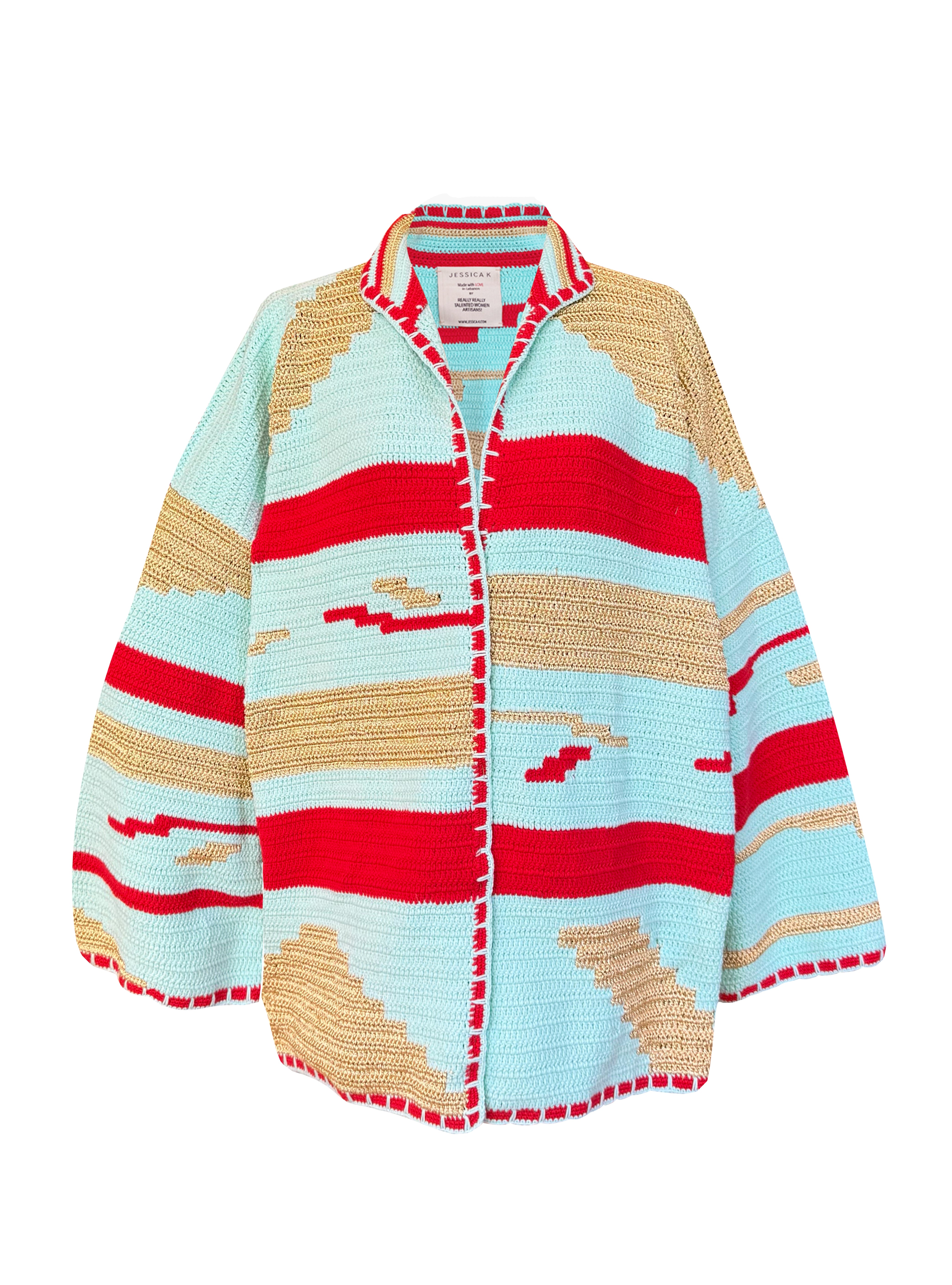KIONA JACKET LONG AQUA OS