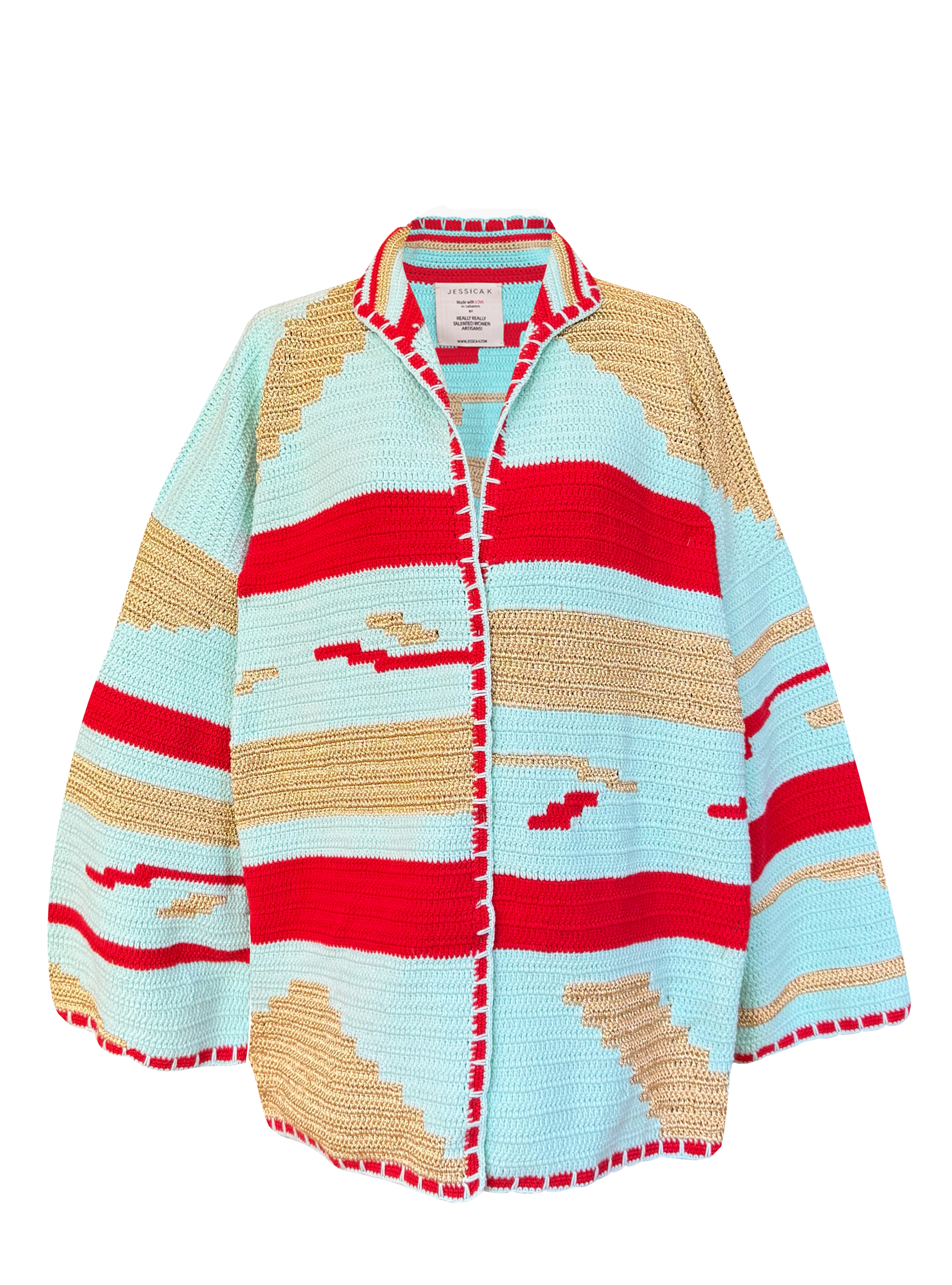 KIONA JACKET LONG AQUA OS