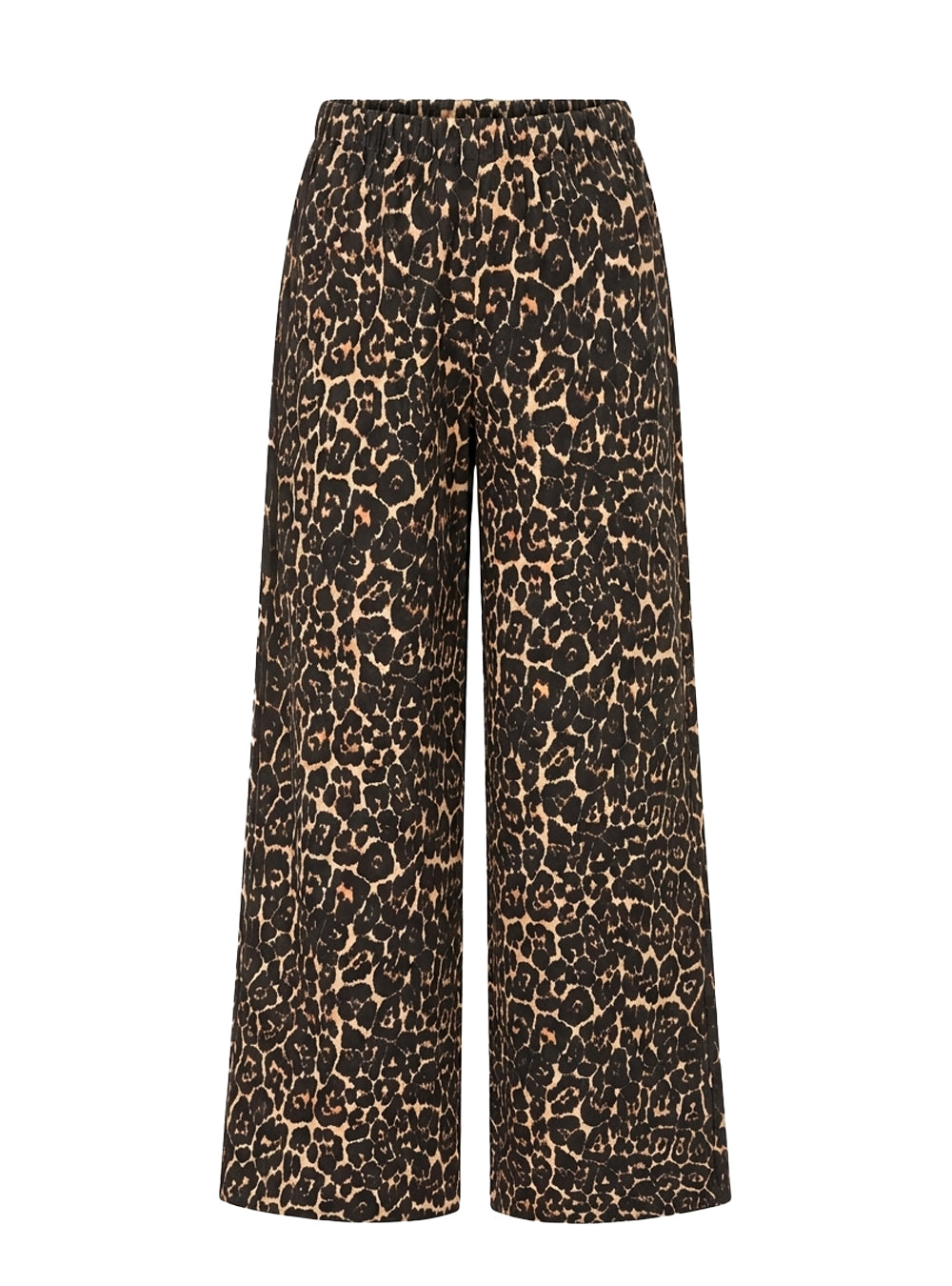 LUNE PANTS COTTON IMPRIME LEOPARD