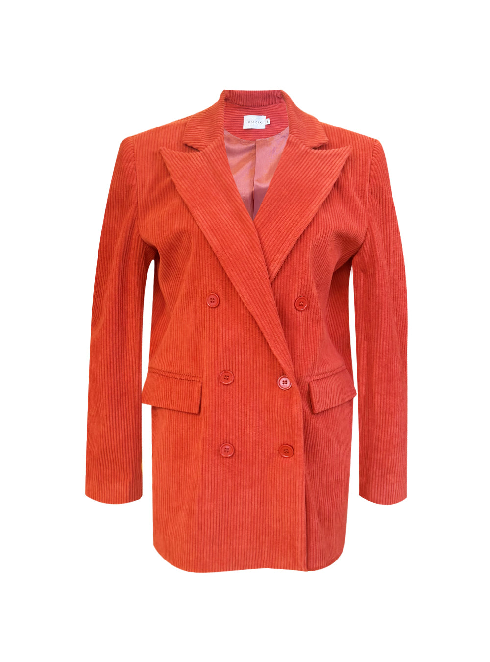 LYRA BLAZER CORDUROY BRIQUE