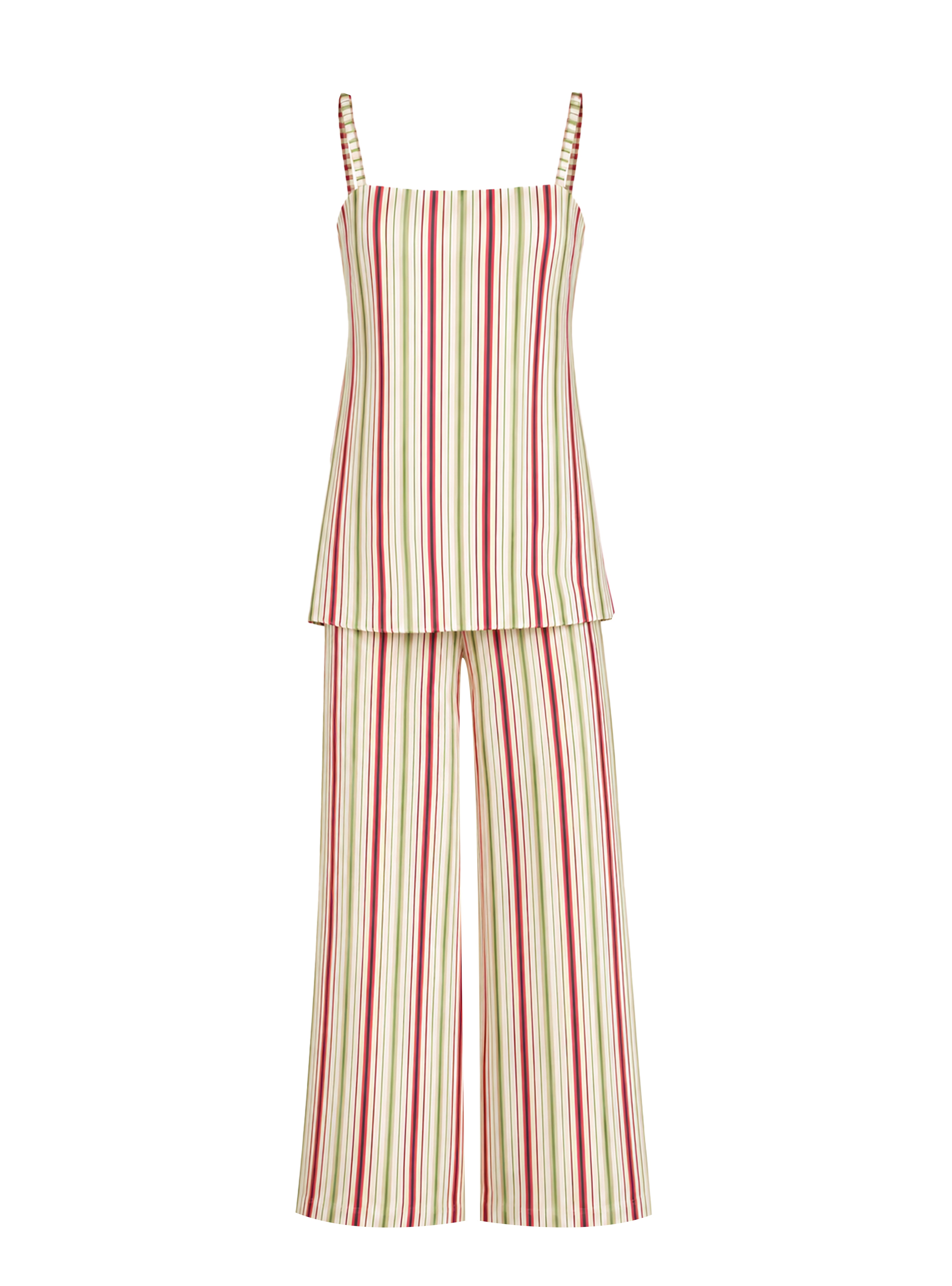 SELENE SET LIN RAYE MULTICOLOR