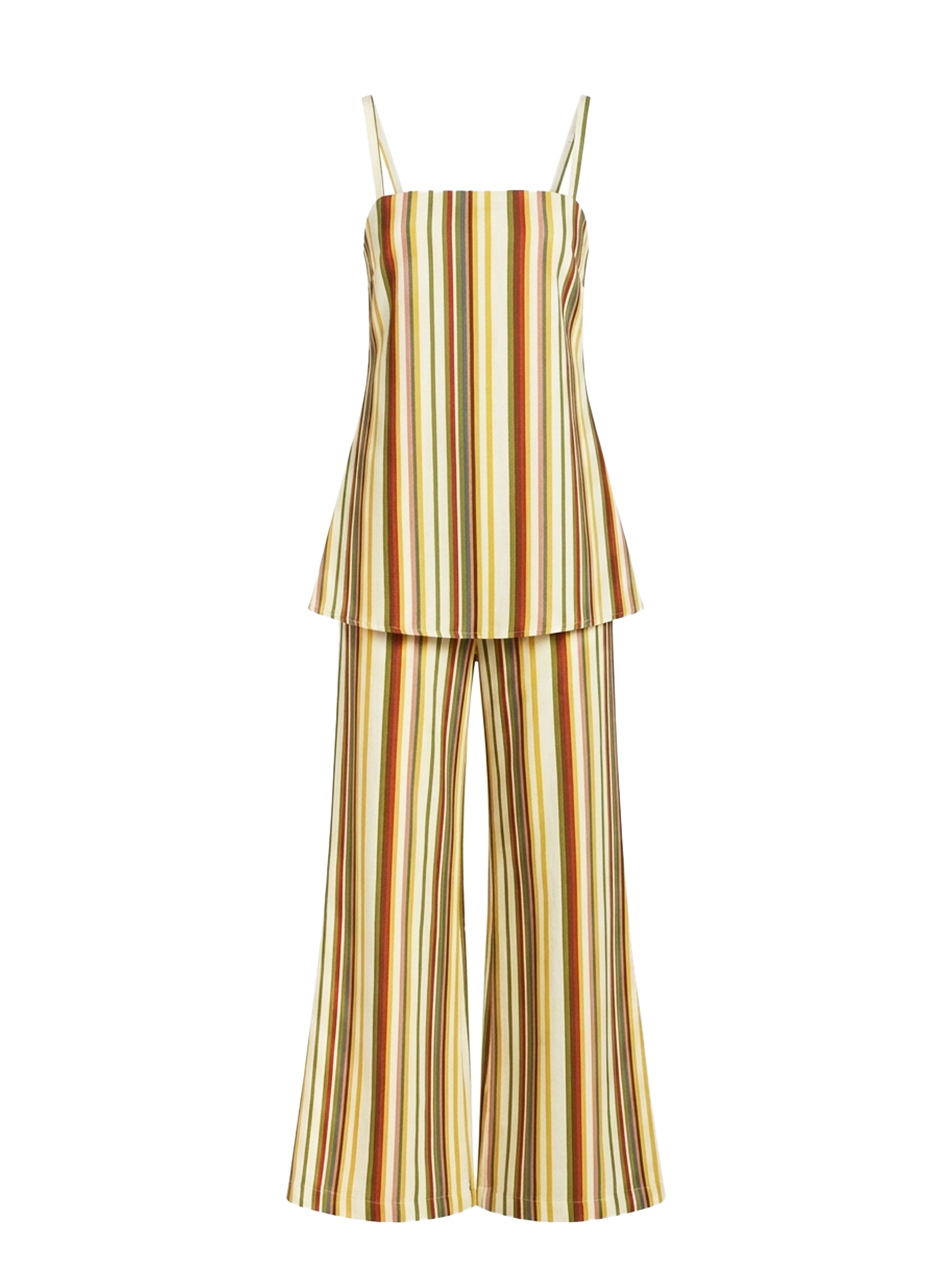 SELENE SET LIN RAYE MULTICOLOR