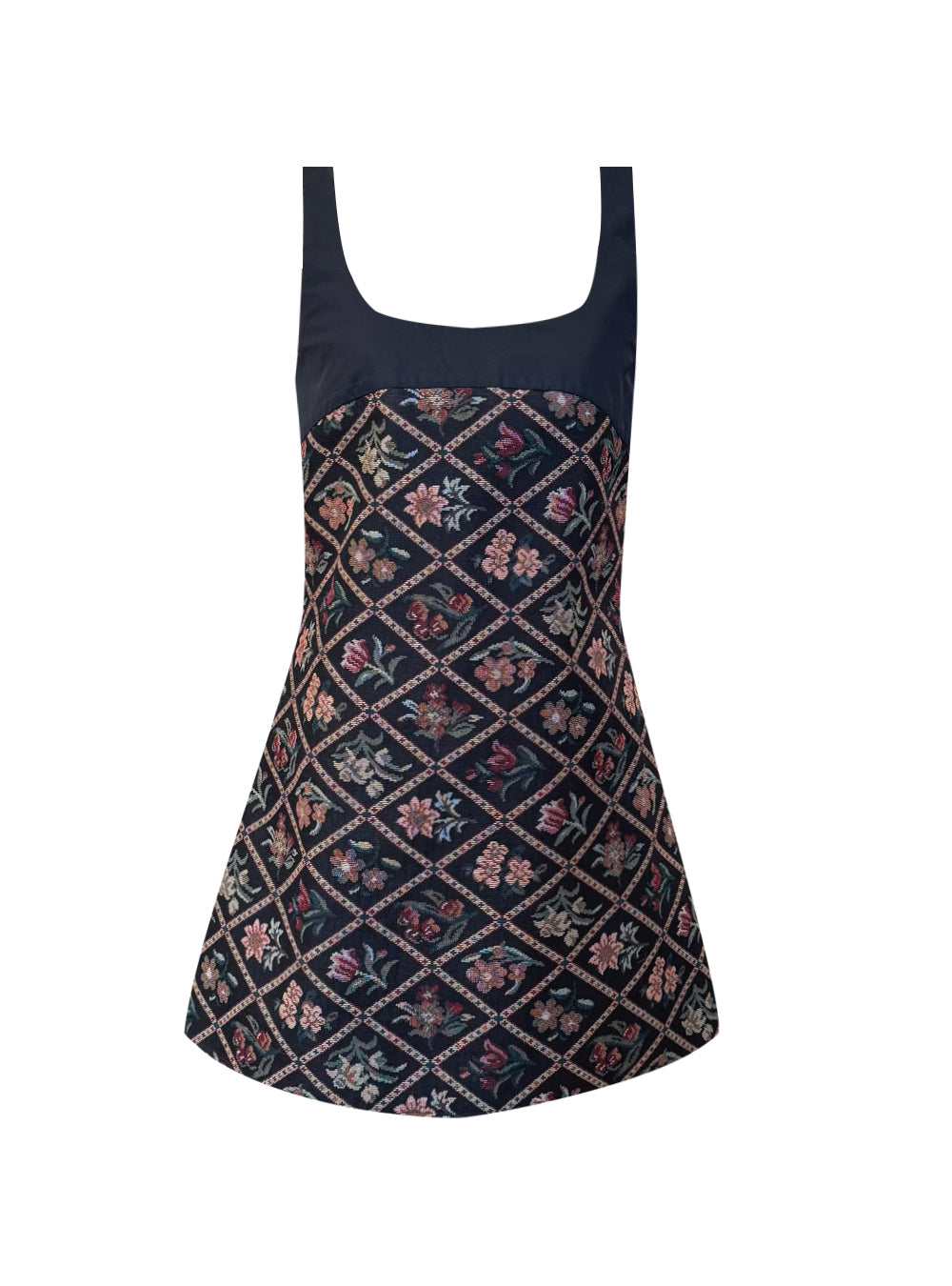 SENA DRESS JACQUARD FLEURI