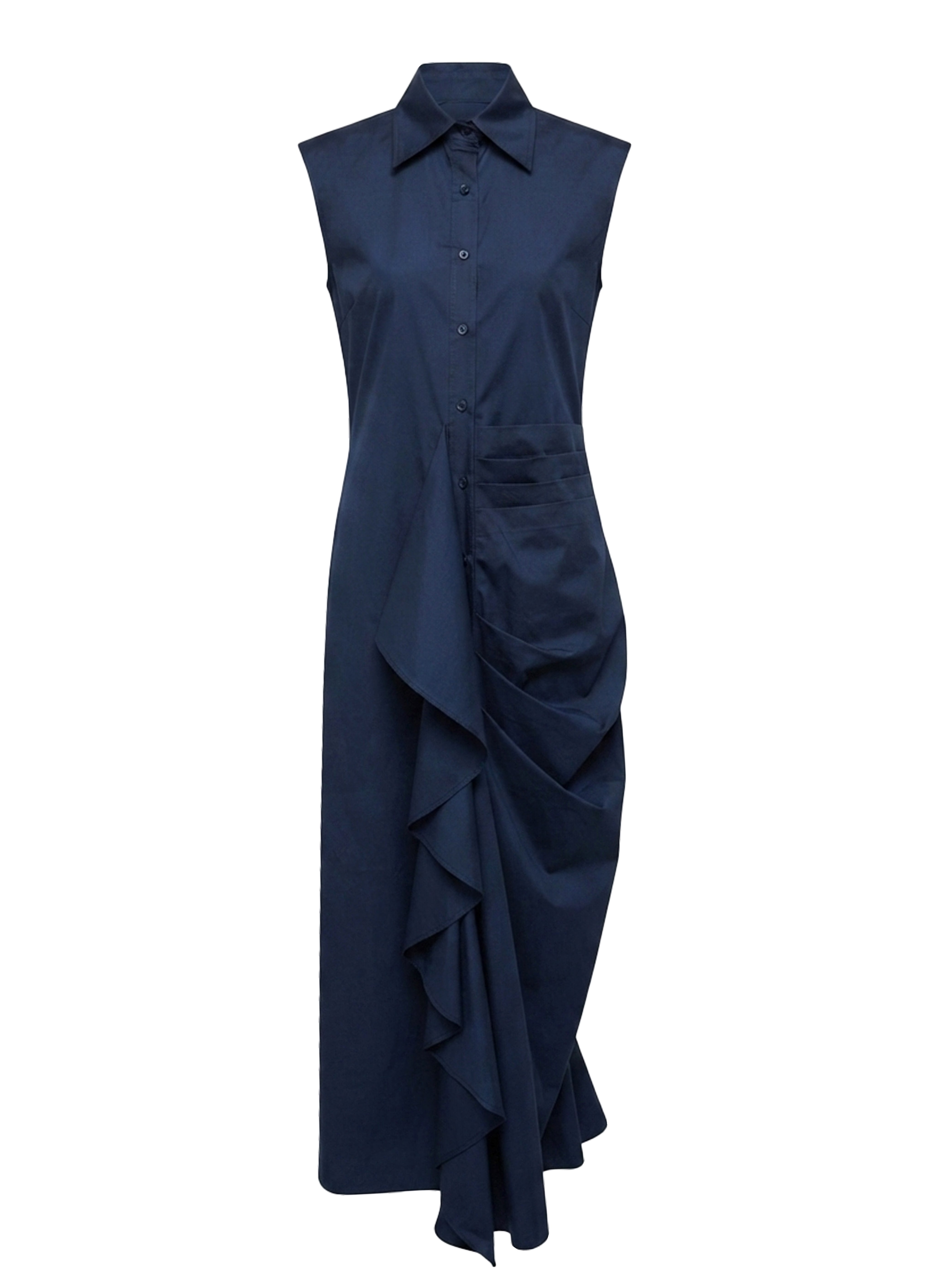 TULIA DRESS NAVY BLUE