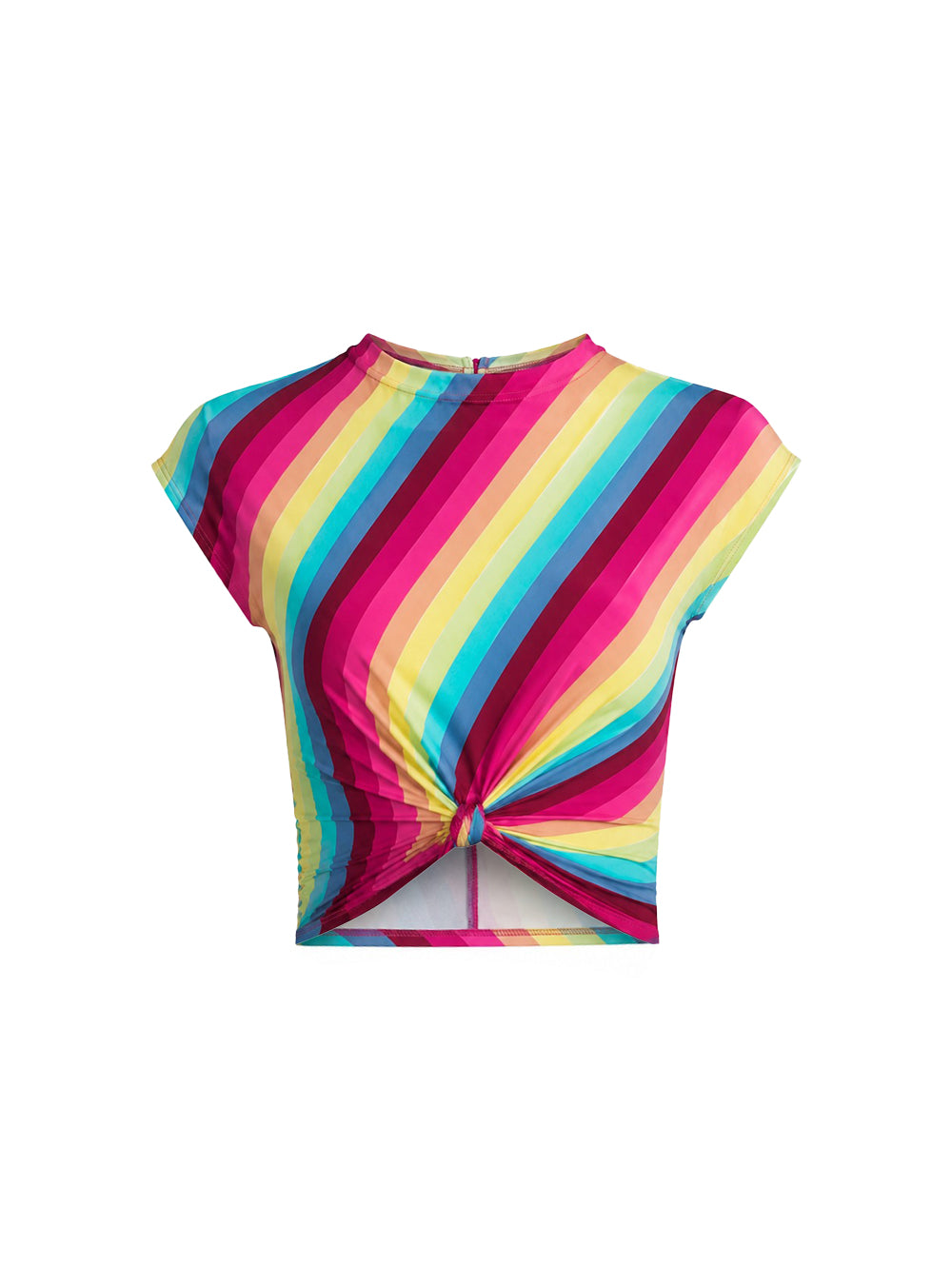 VEL TOP PASTEL STRIPED