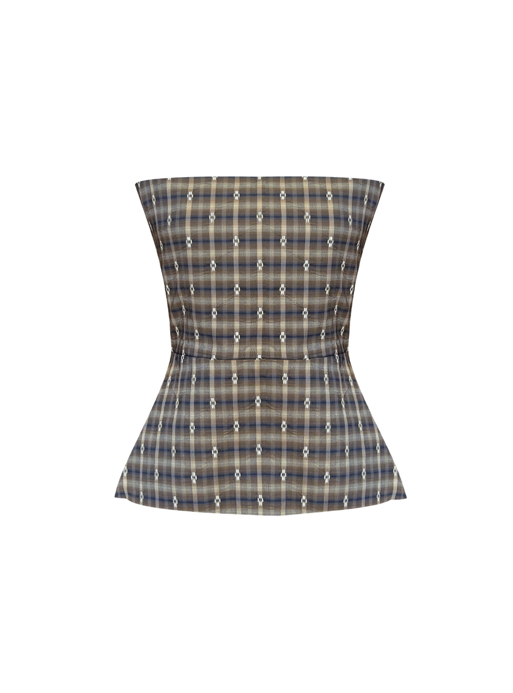 VEYA CORSET BROWN STRIPED