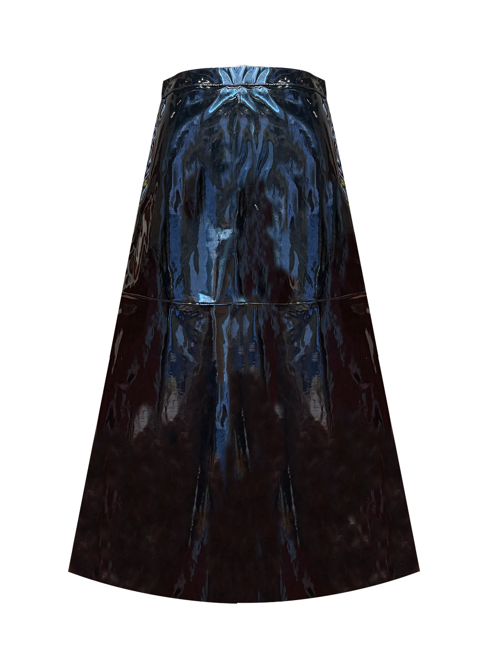 VINA LONG SKIRT VINYL BLACK
