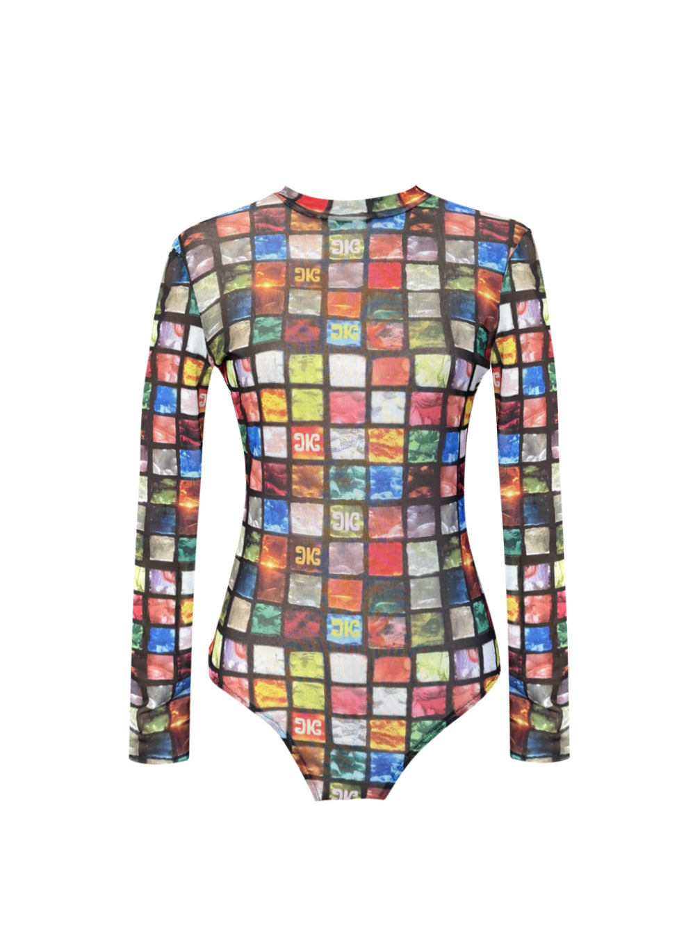 RINA BODY TULLE CARREAUX