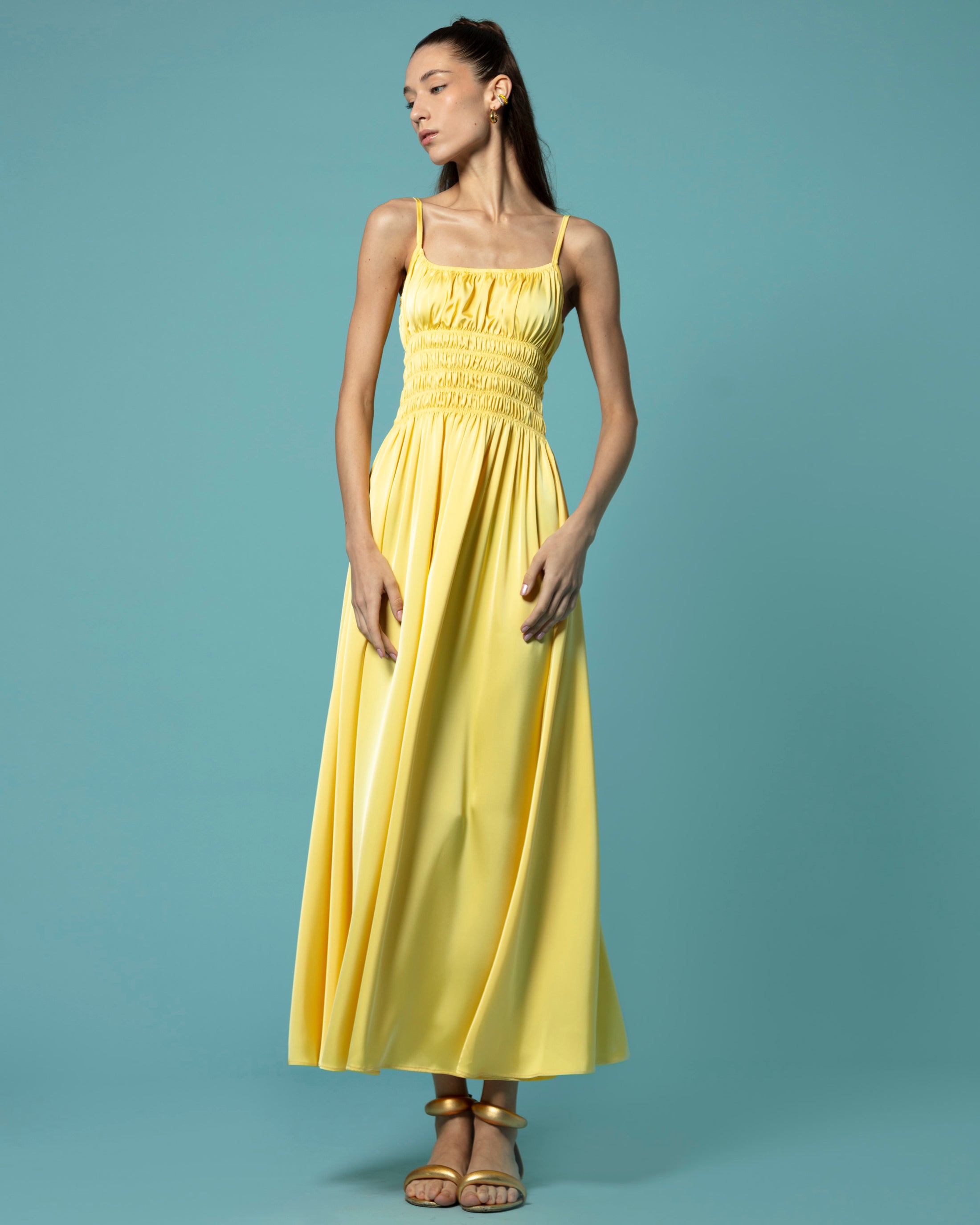 CLEMENTINE DRESS YELLOW