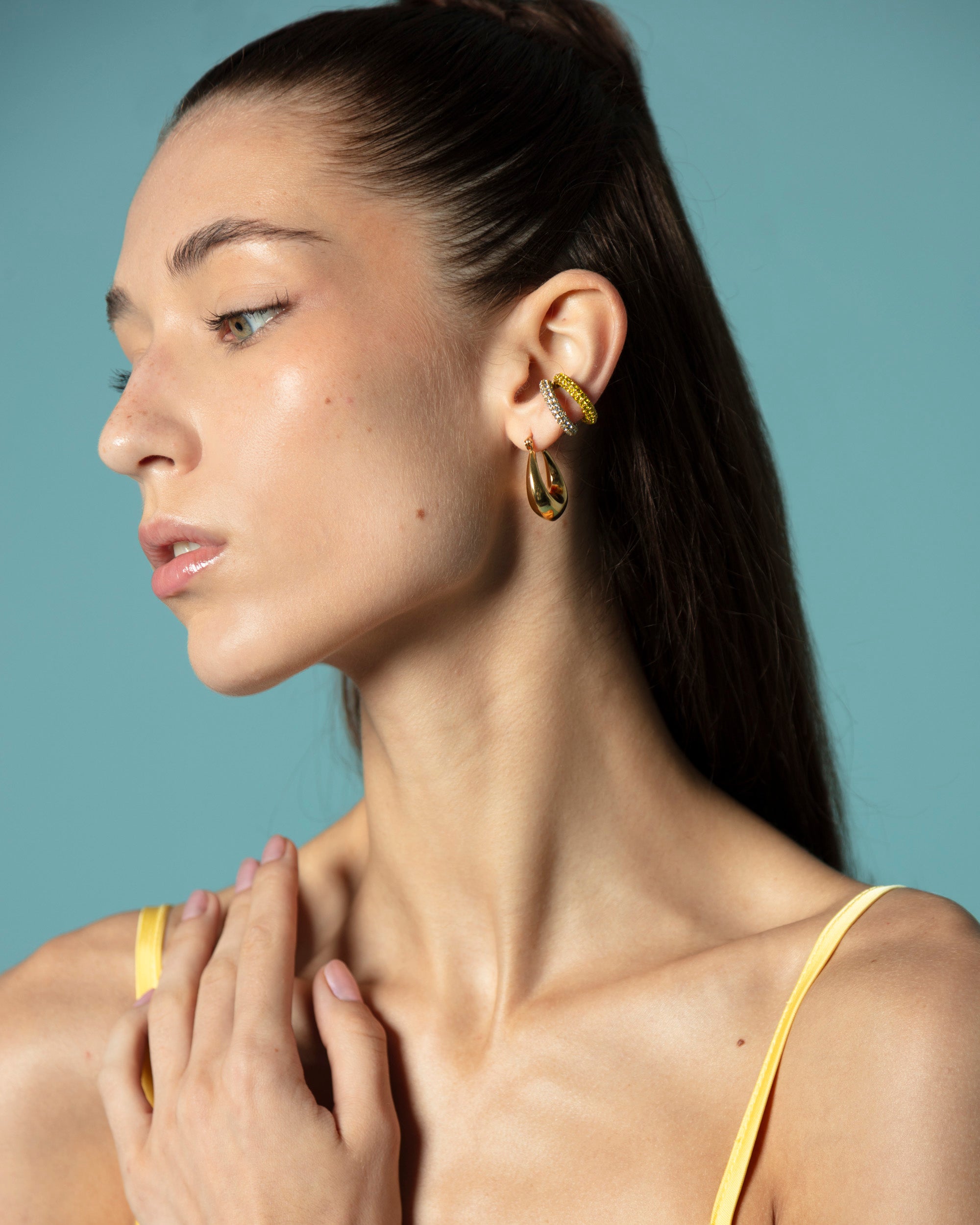 COCO EARCUFF WHITE