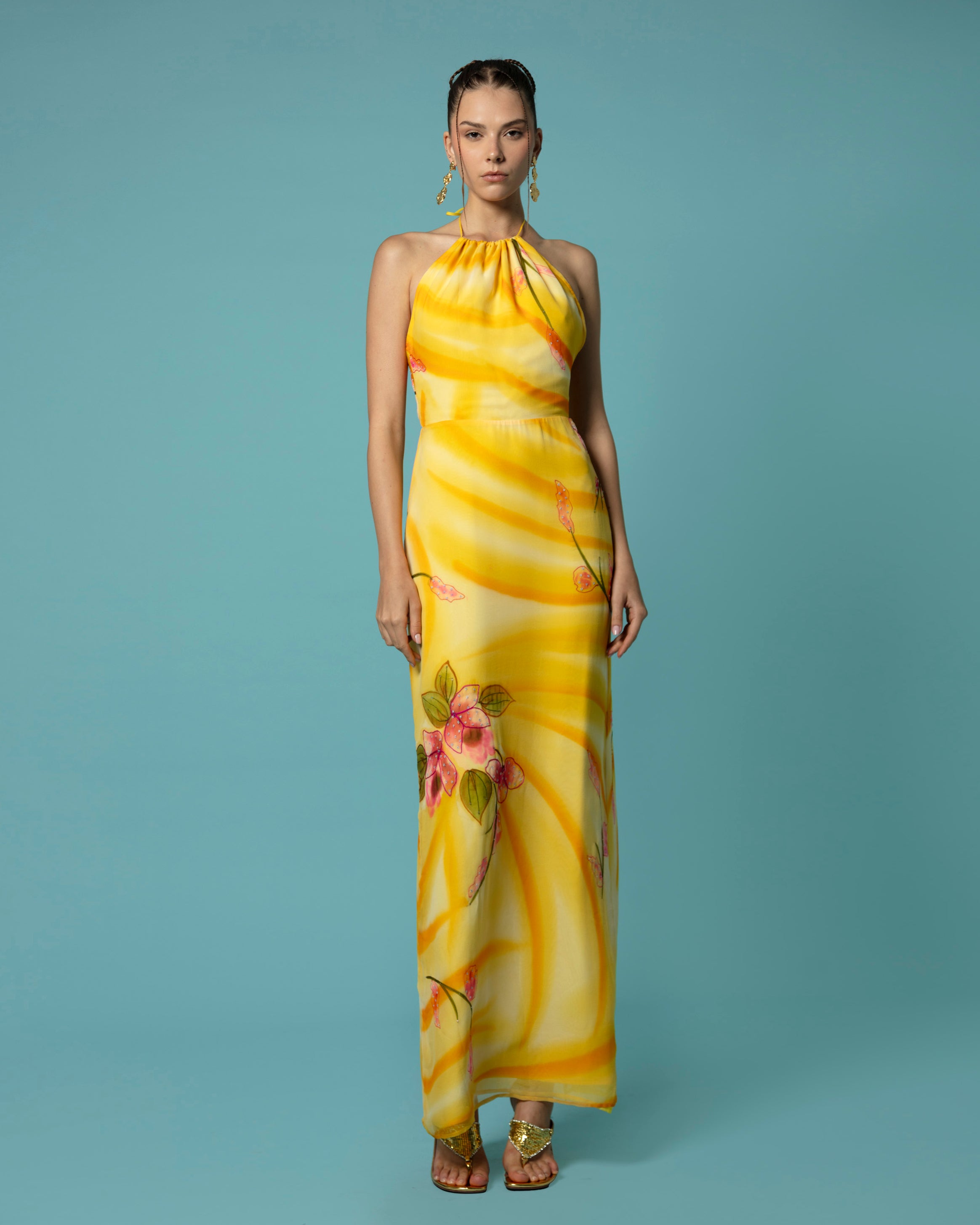SUNDRA DRESS YELLOW