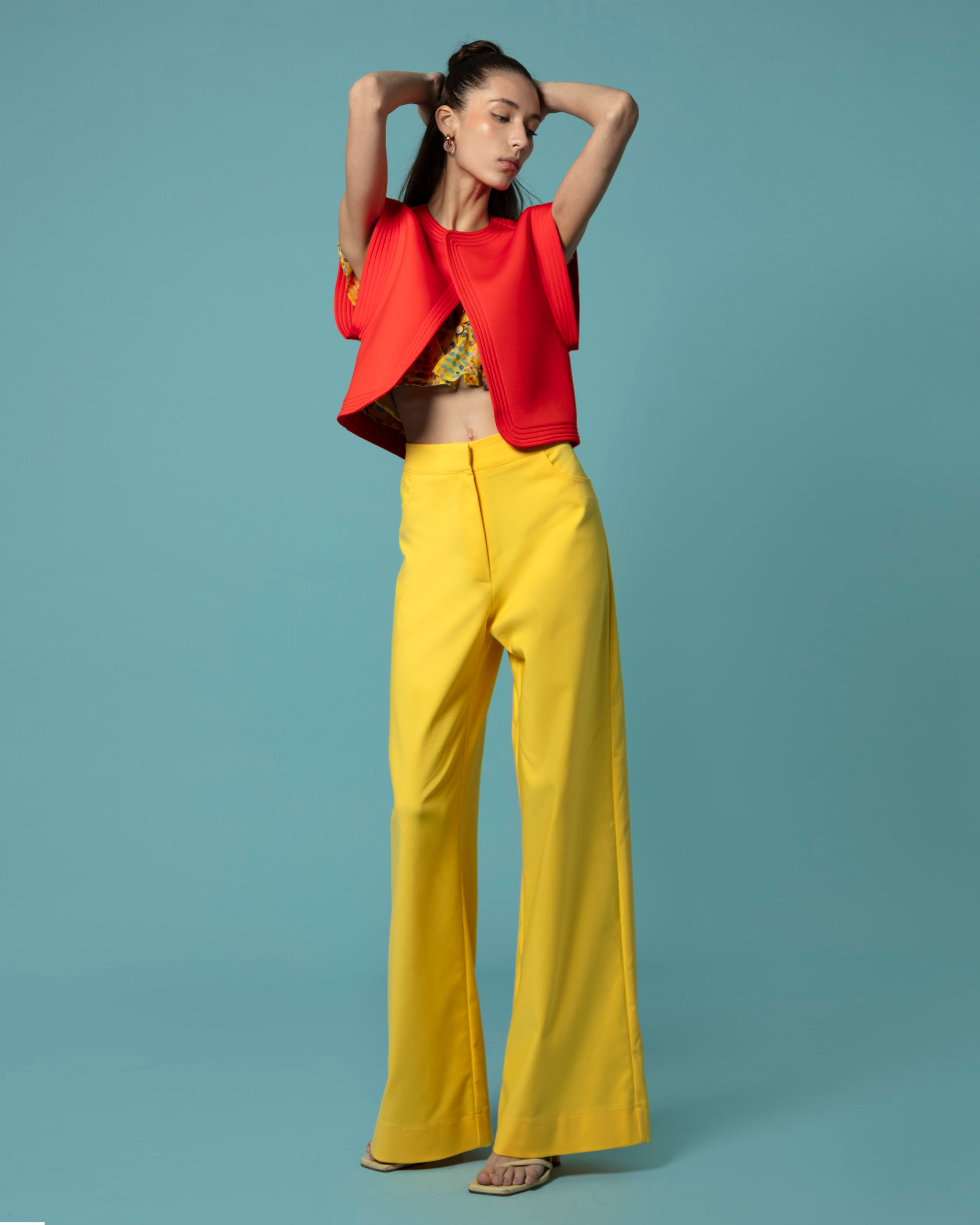 TESSA GILET ORANGE