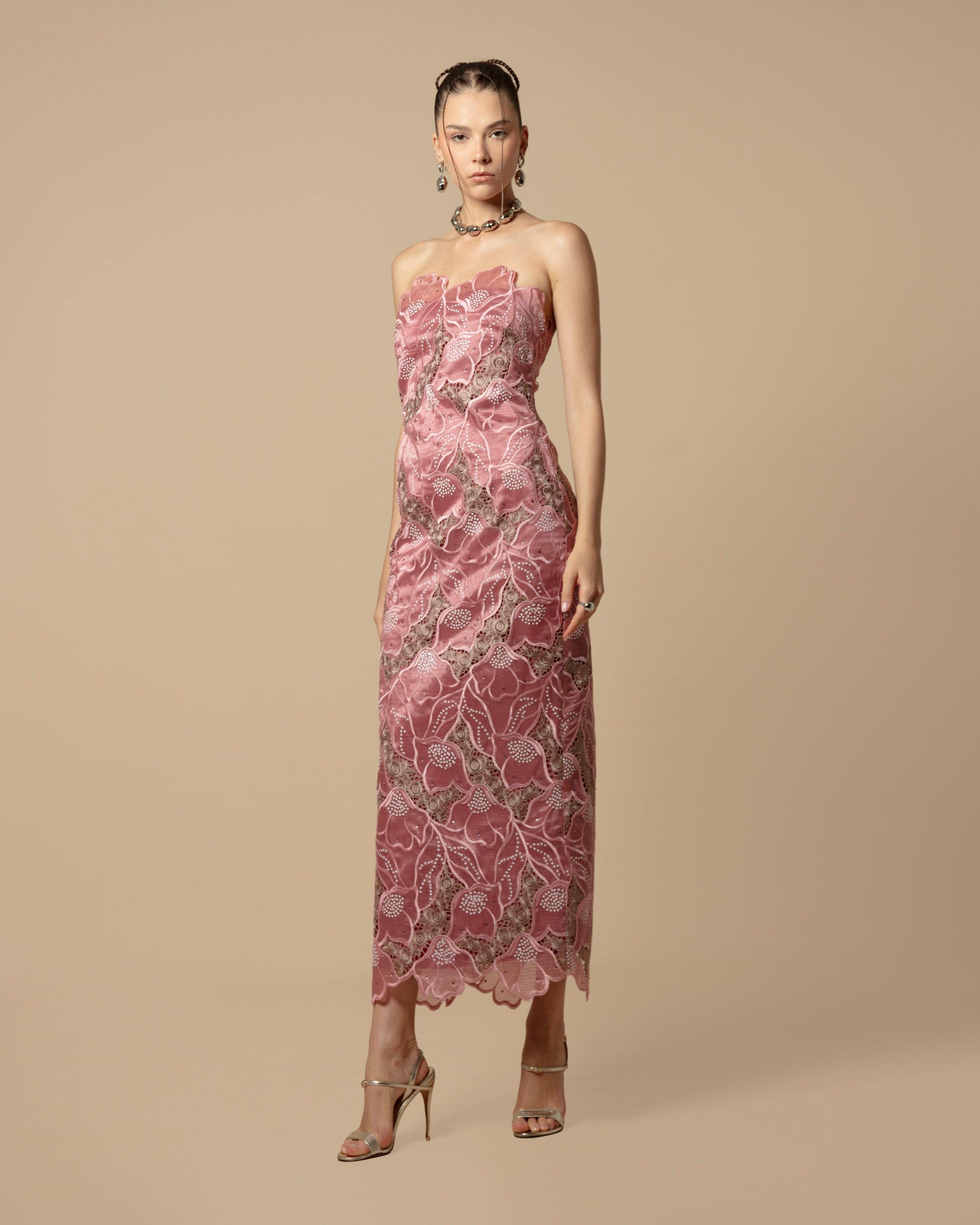AUREVIA DRESS BOIS DE ROSE