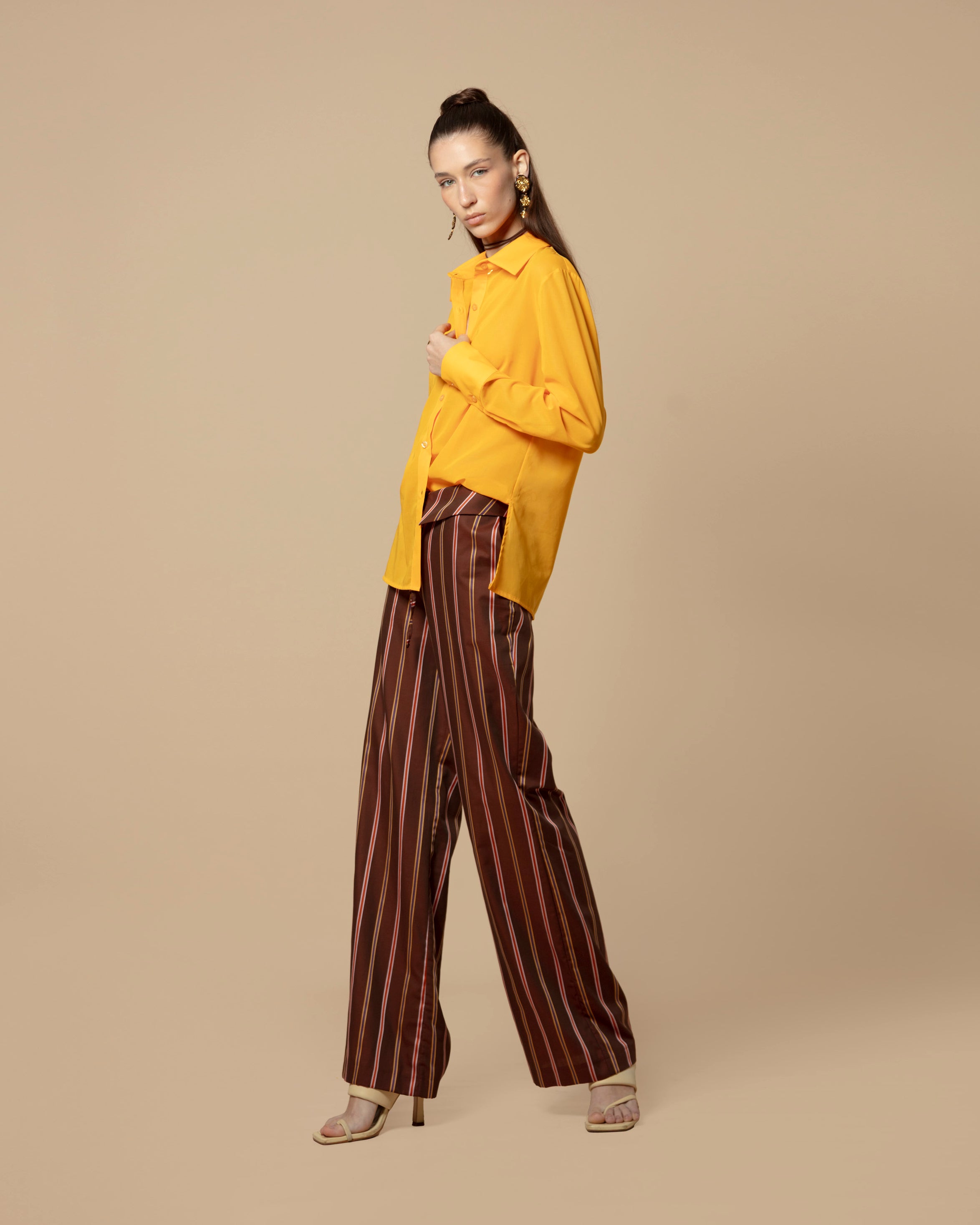 TIRA SHIRT VOILE SUISSE JAUNE