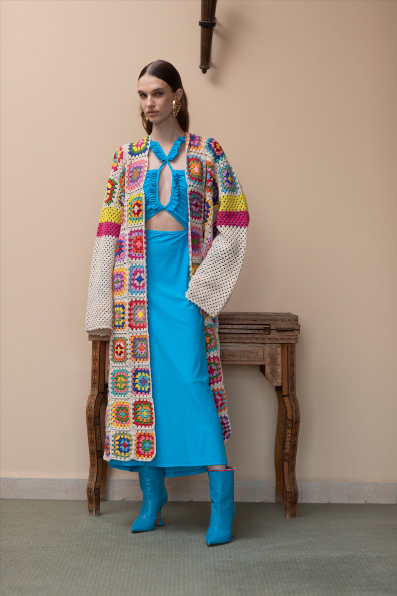 SARAY JACKET BEIGE LONG