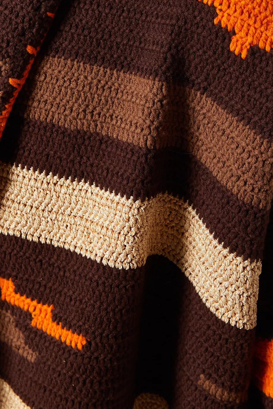 KIONA JACKET BROWN/ORANGE OS