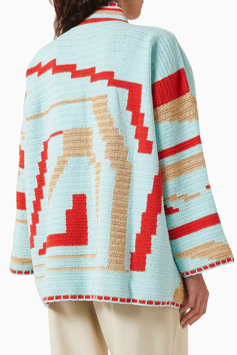 KIONA JACKET LONG AQUA OS