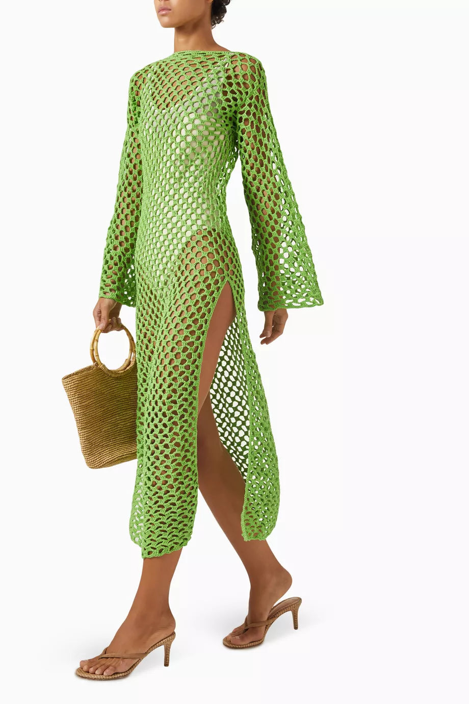 JUNE DRESS GREEN