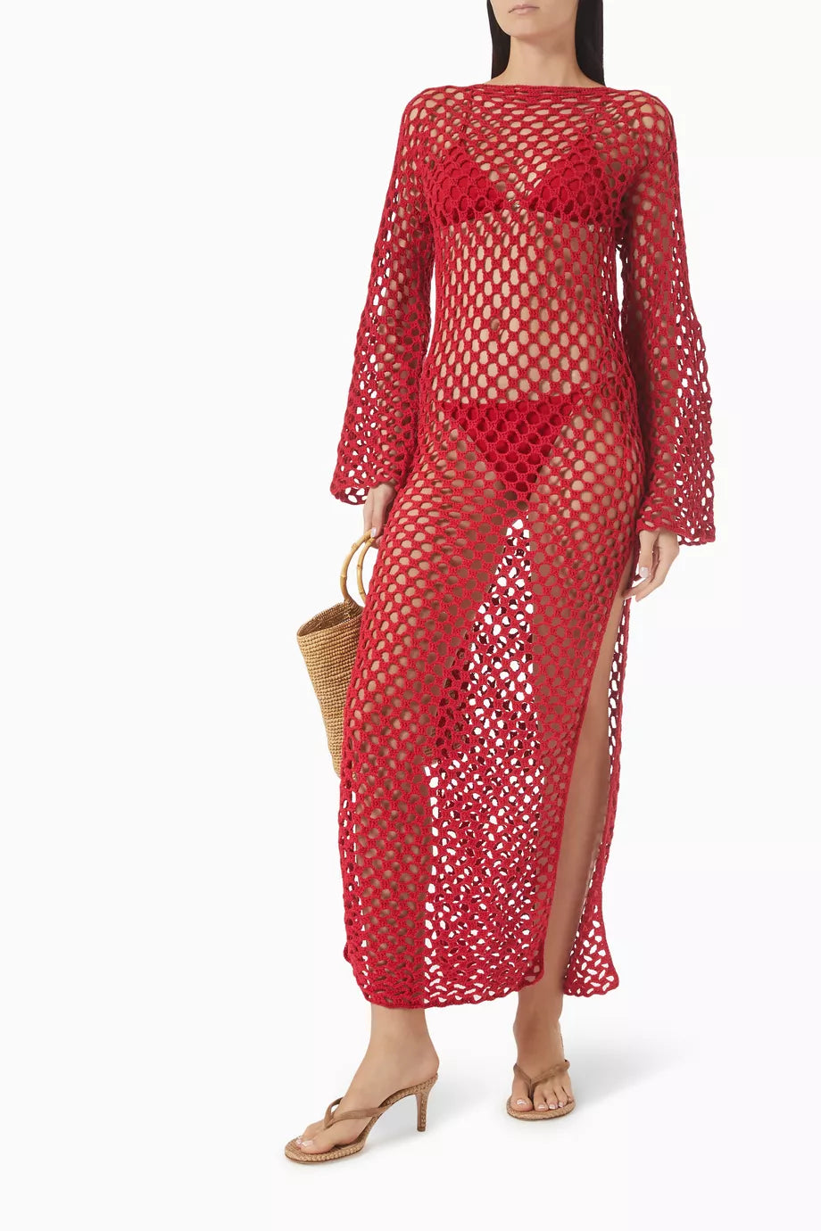 JUNE DRESS RED