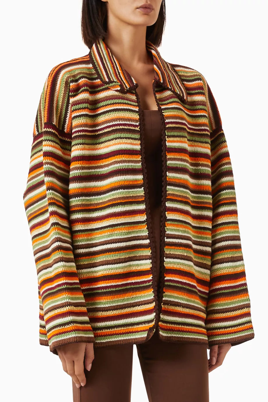 JACKSON JACKET SHADES OF BROWN