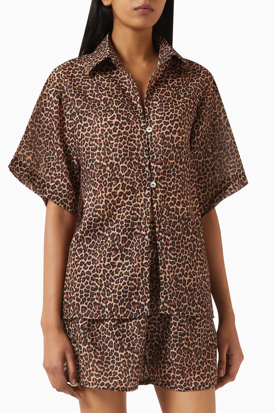 SELORA SET LEOPARD PRINT