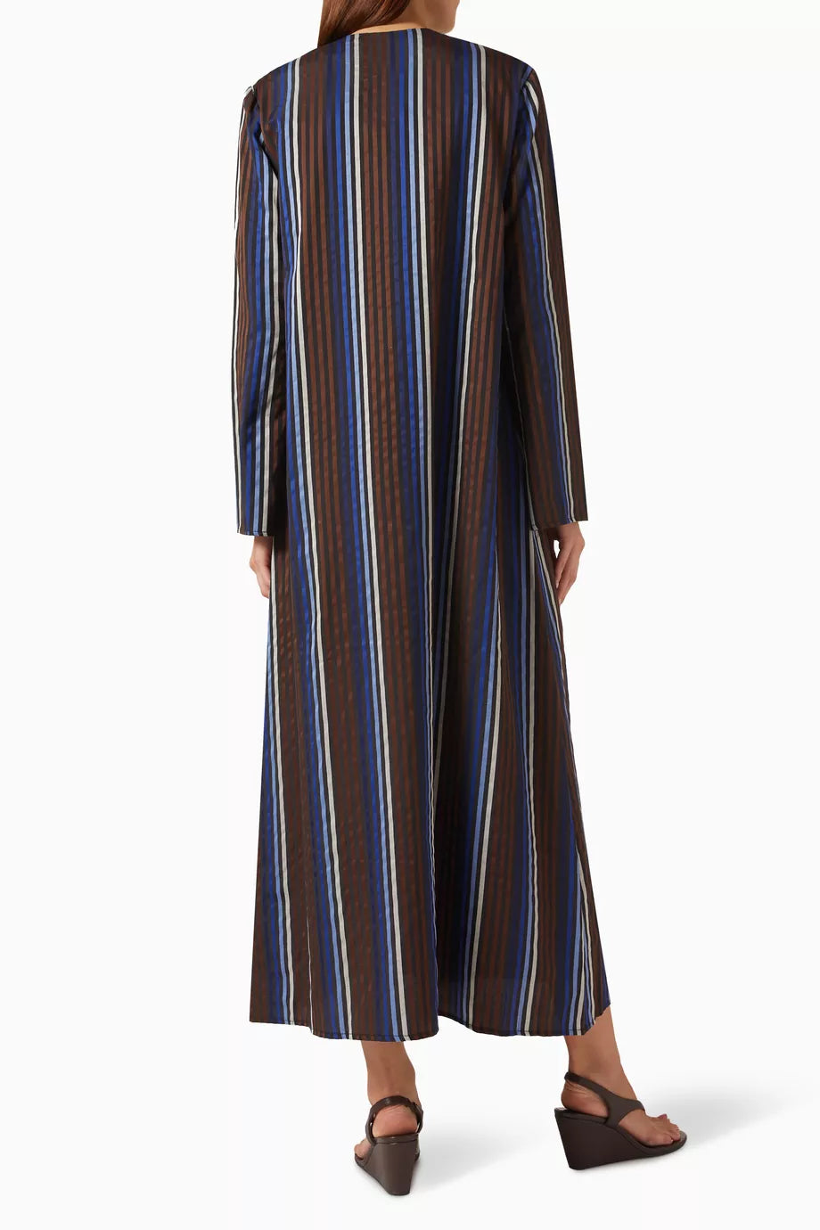 LUEUR DRESS RAYE TRICOLOR