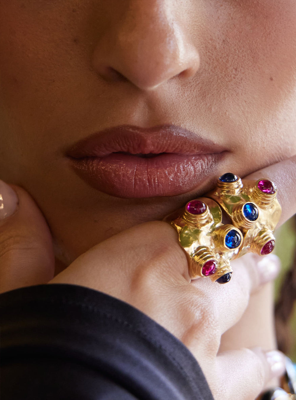 BAGUE EMMA RUBY/SAPHIRES
