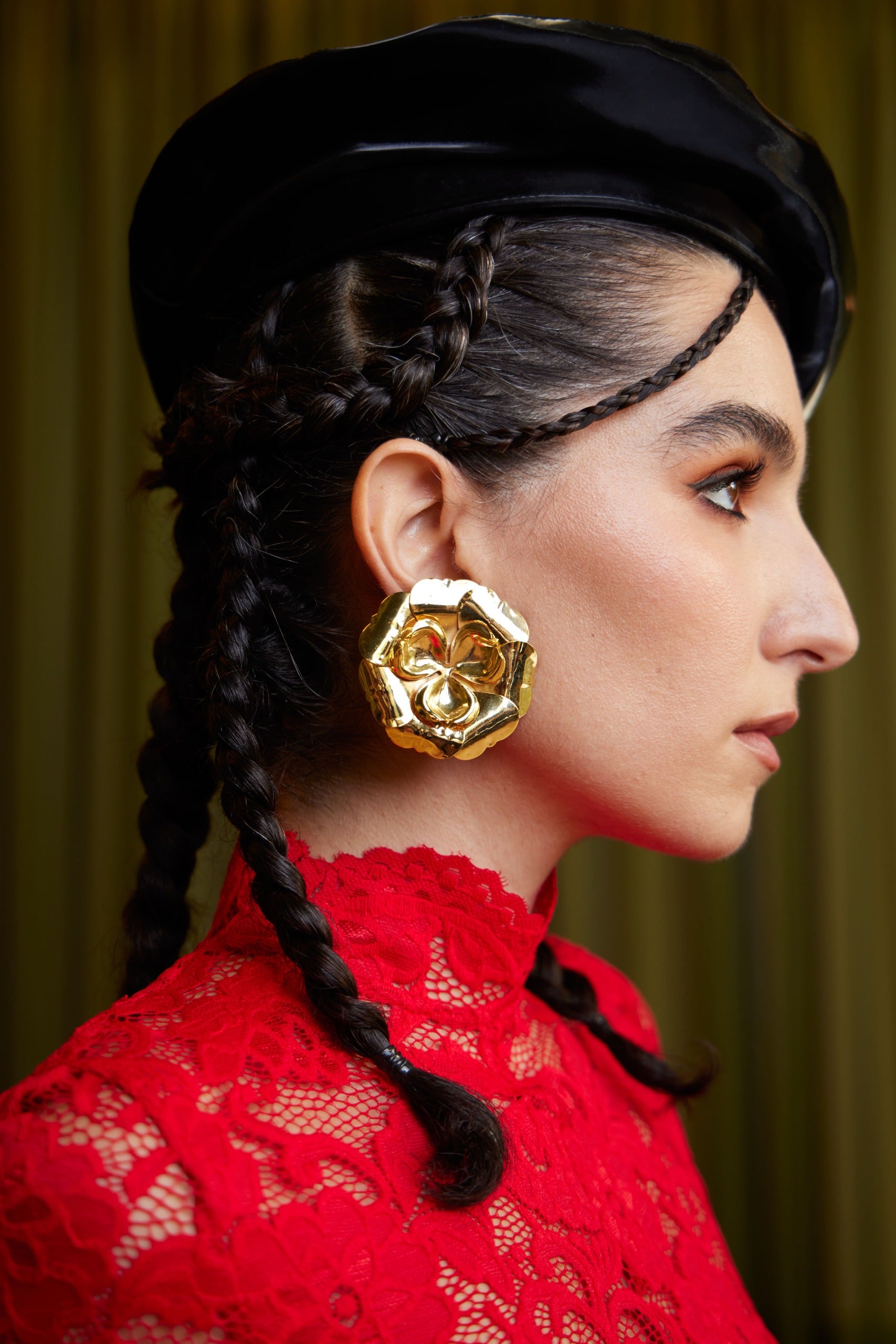 AURORA EARRINGS GOLD