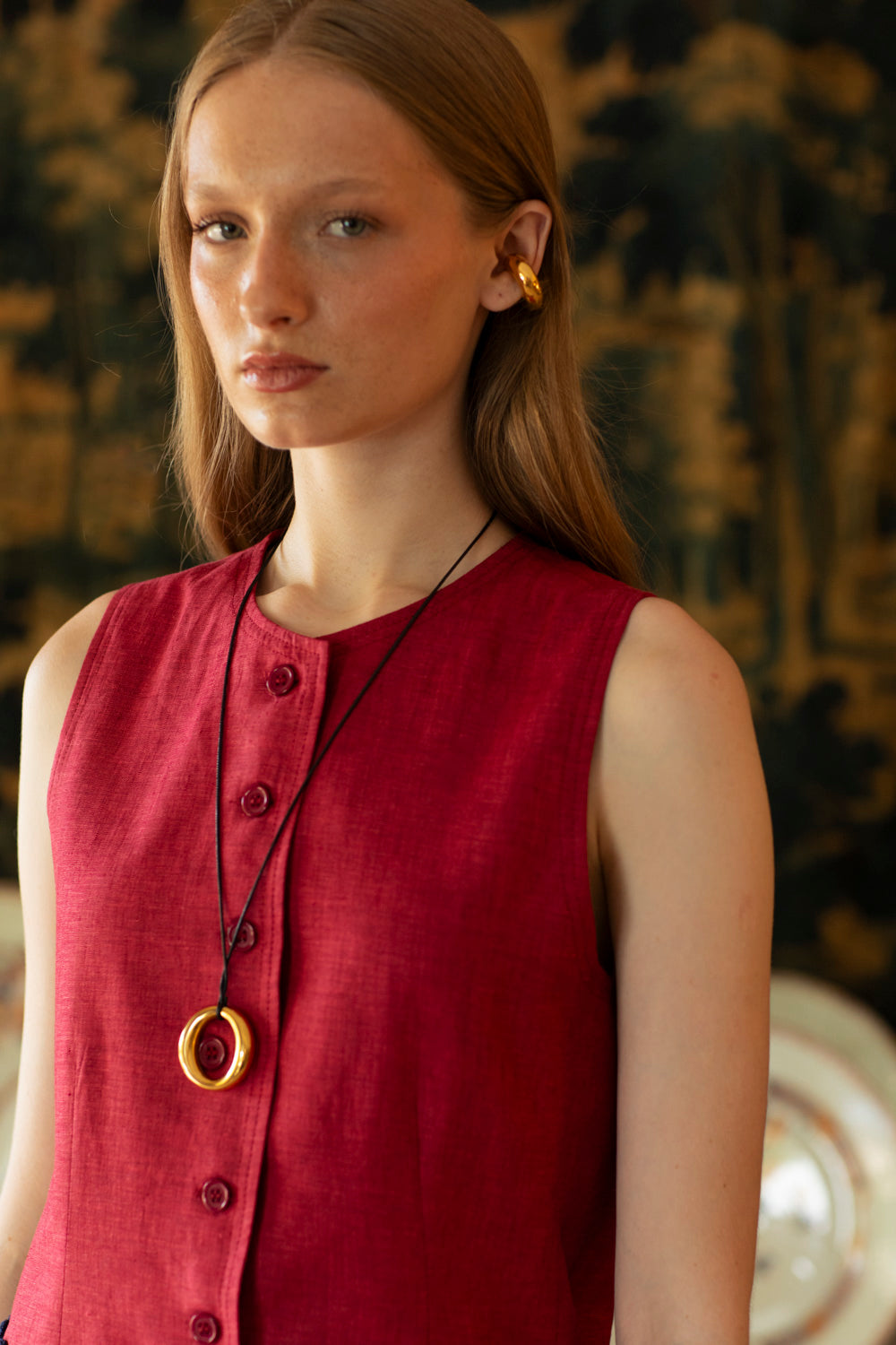 OLIVIA CHOKER GOLD