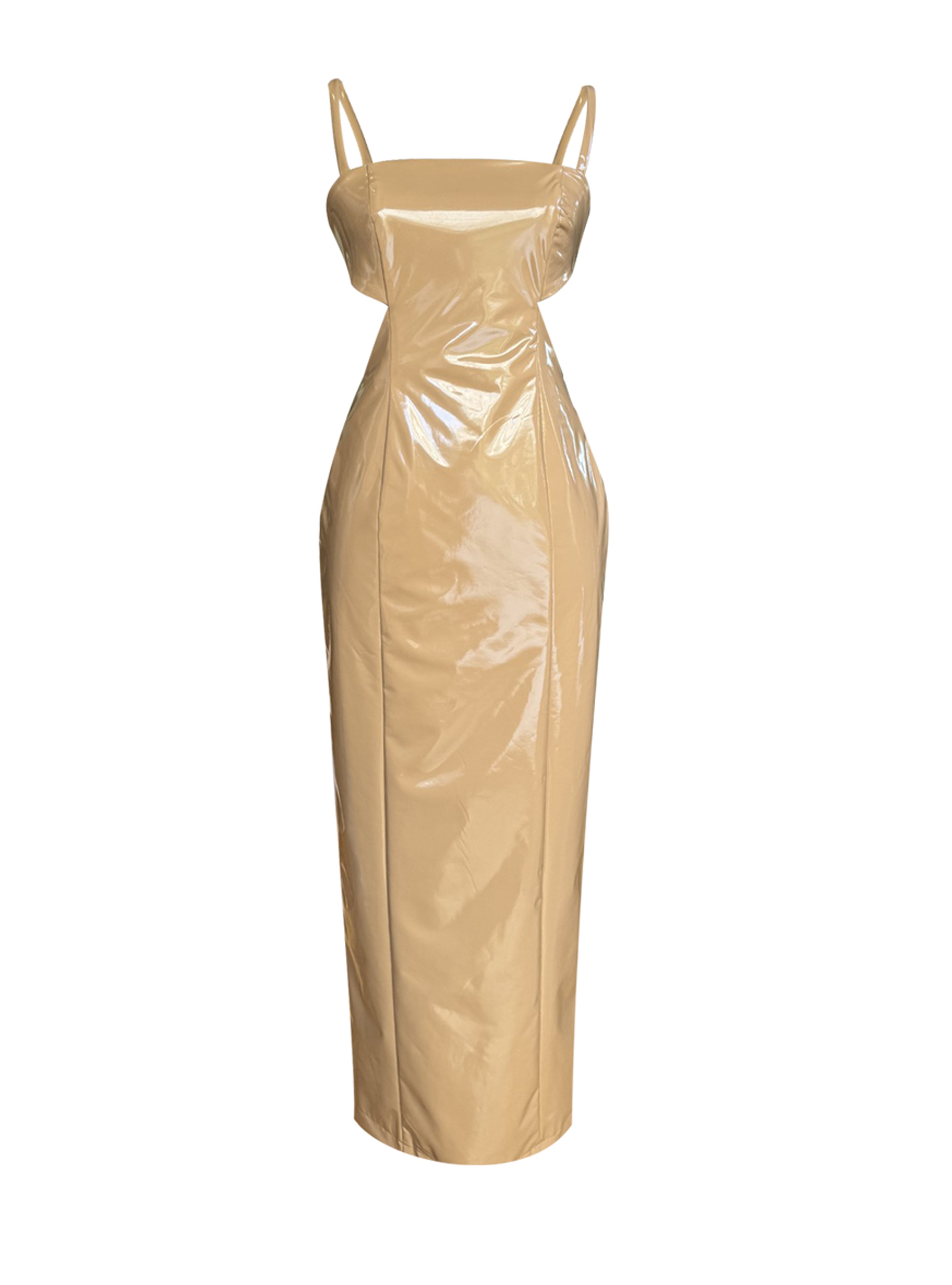 ATHENA DRESS BEIGE