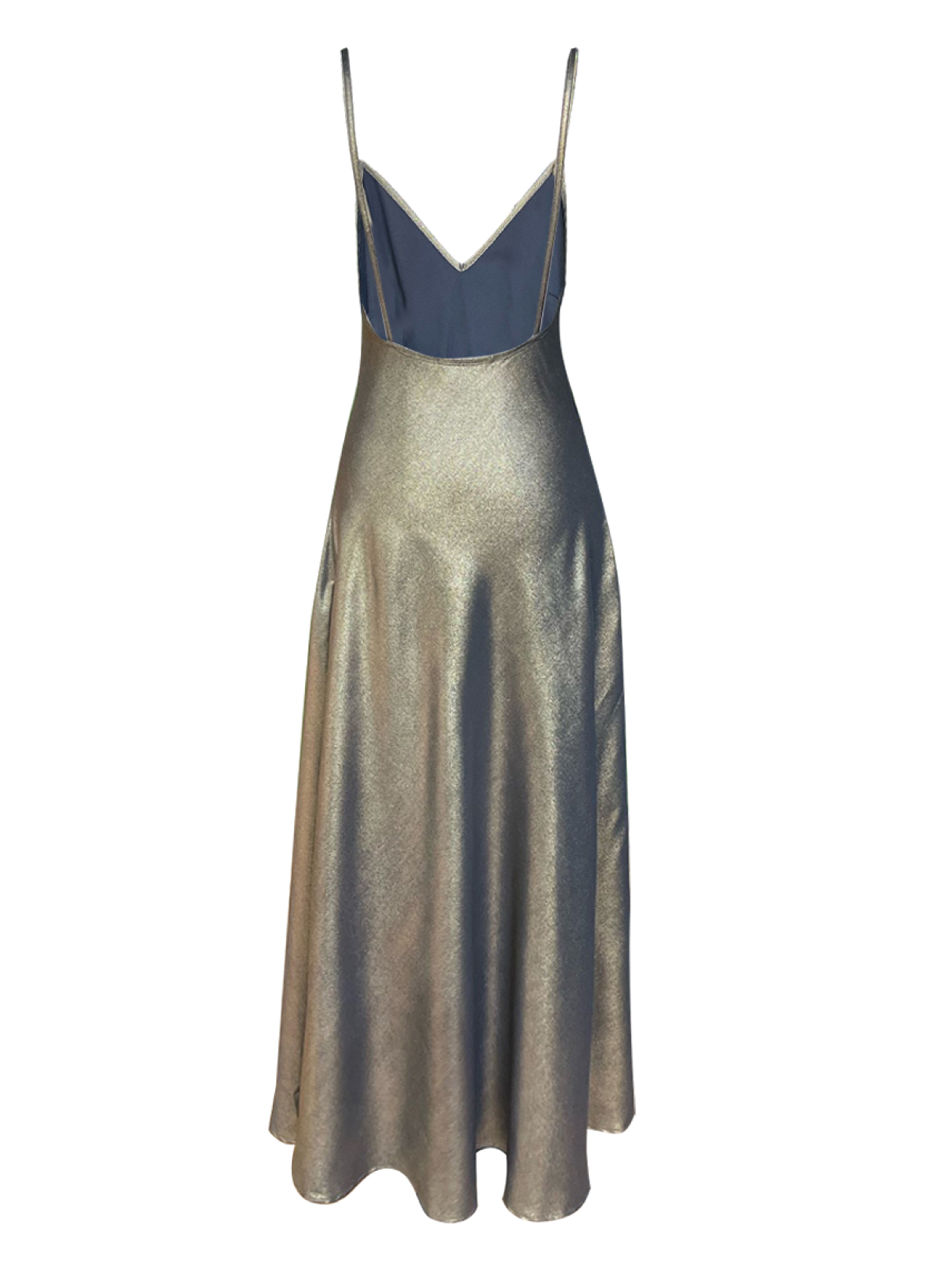 AUDREY DRESS GOLD