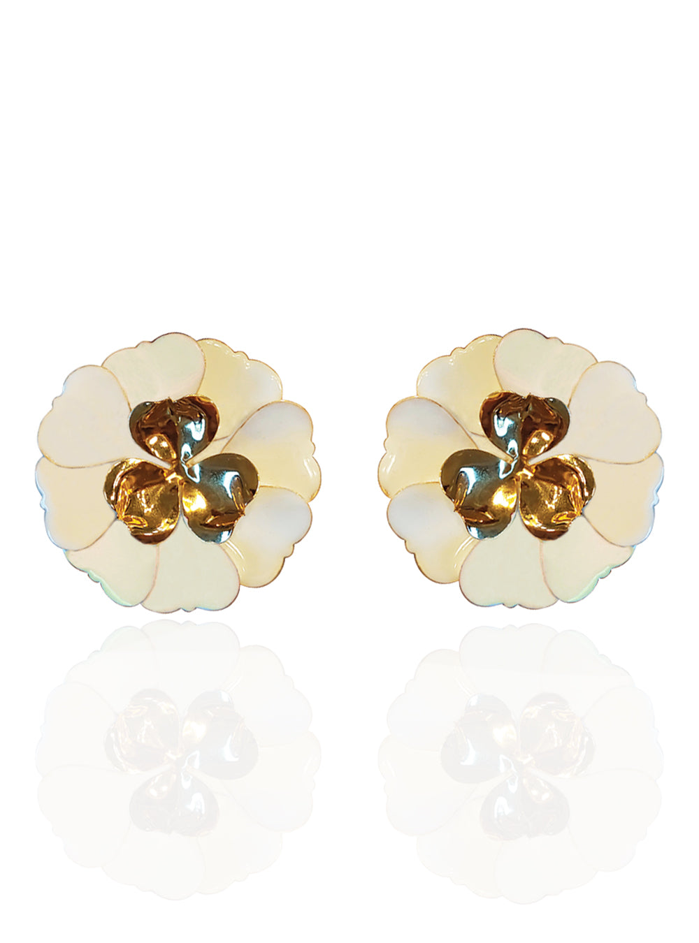 AURORA EARRINGS WHITE