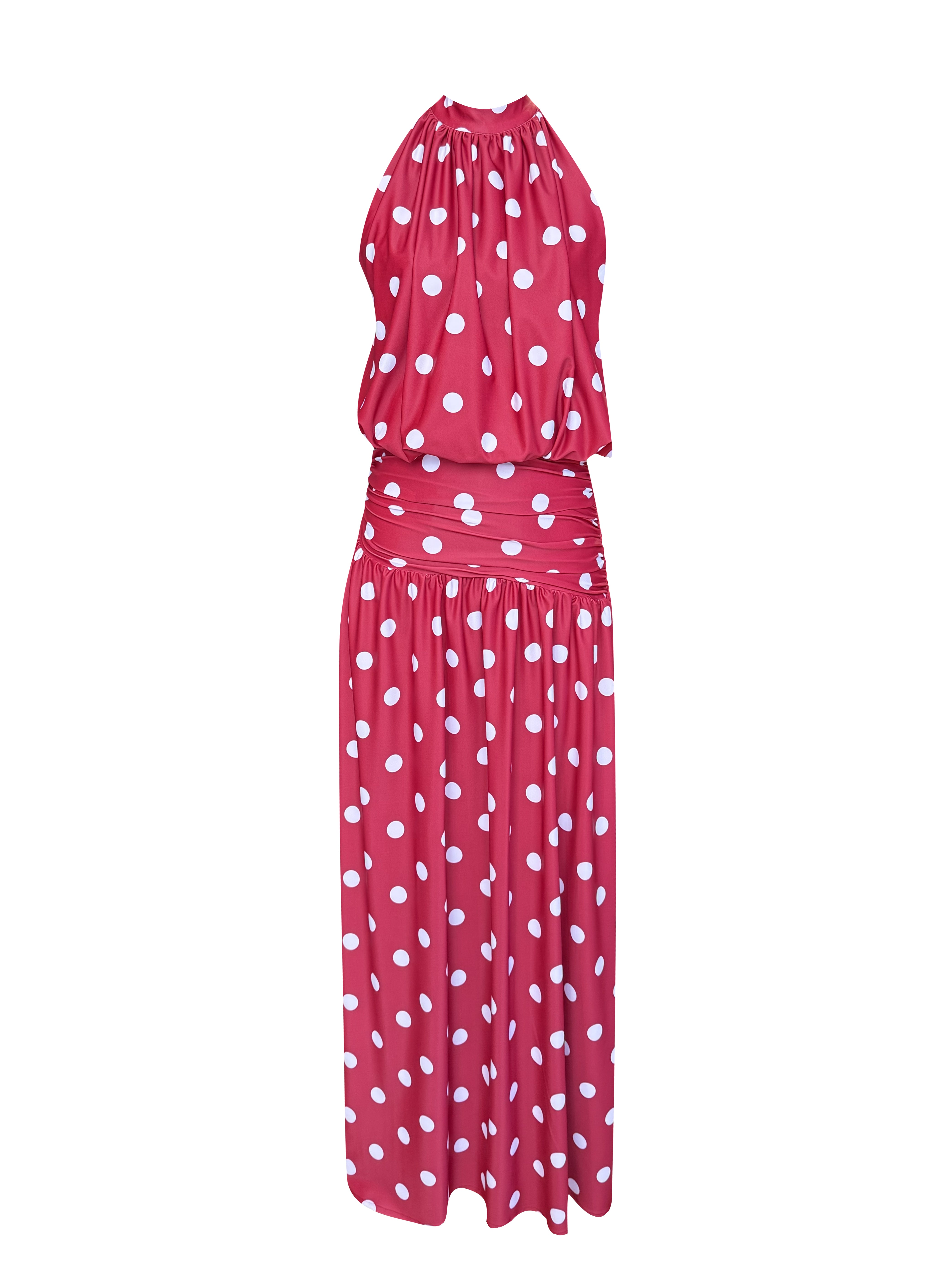 AZURA SET RED POLKADOT
