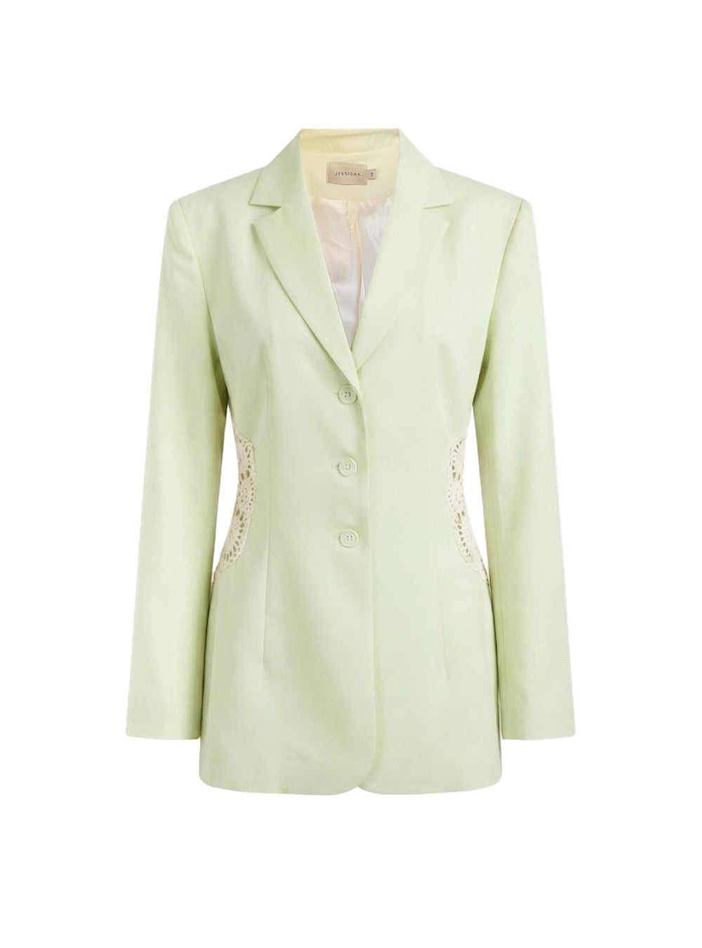 BEIRUT BLAZER MINT WITH CROCHET