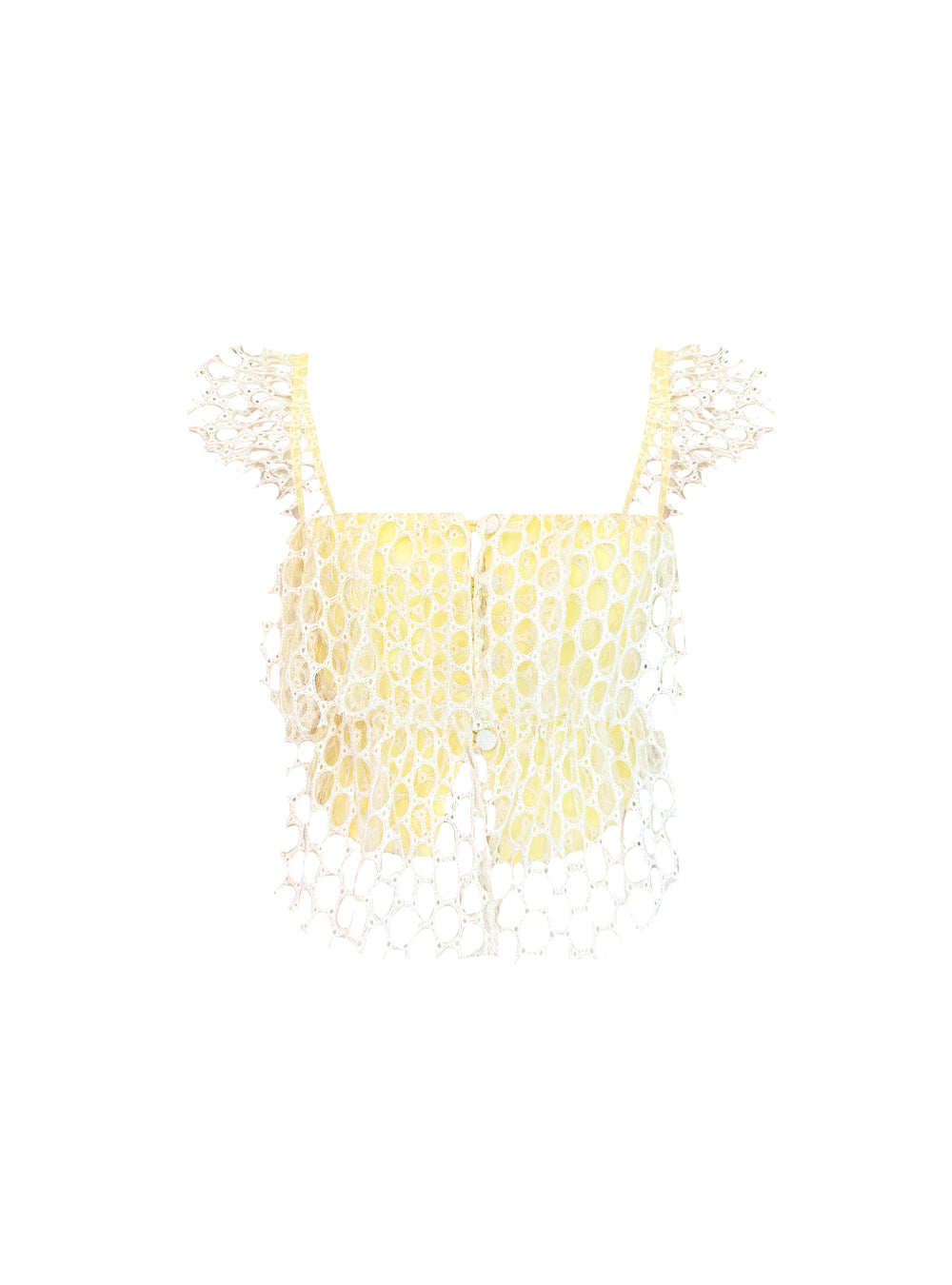BLOOM TOP BRODERIE ANGLAISE