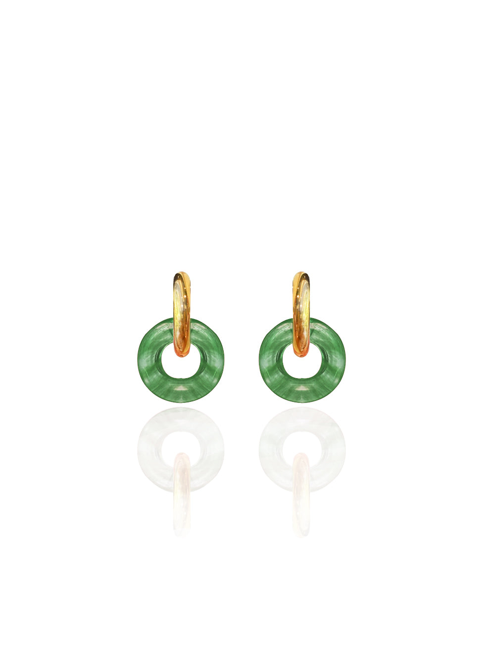 CIRCUS EARRINGS GREEN