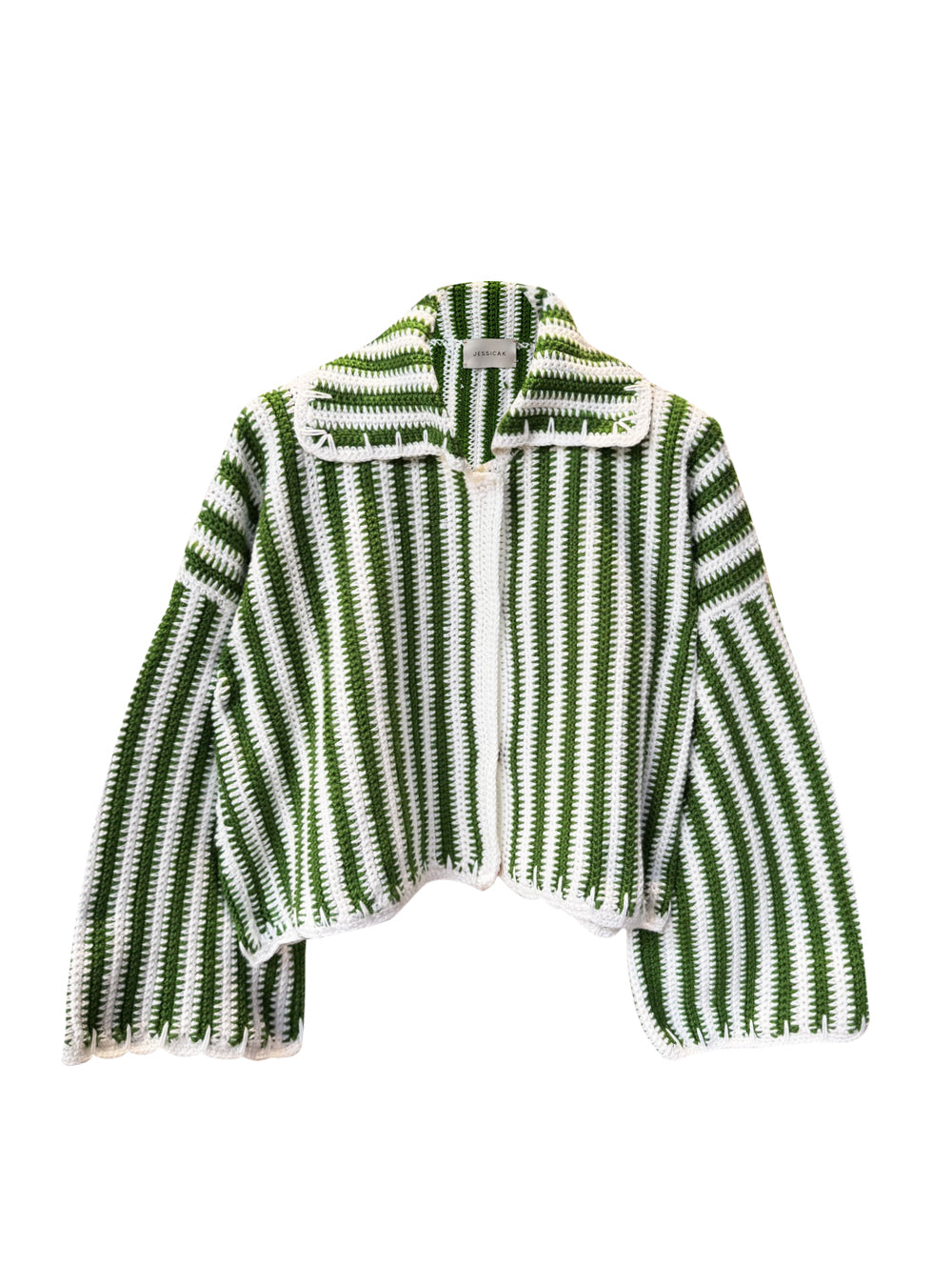 DARIA JACKET GREEN/WHITE OS