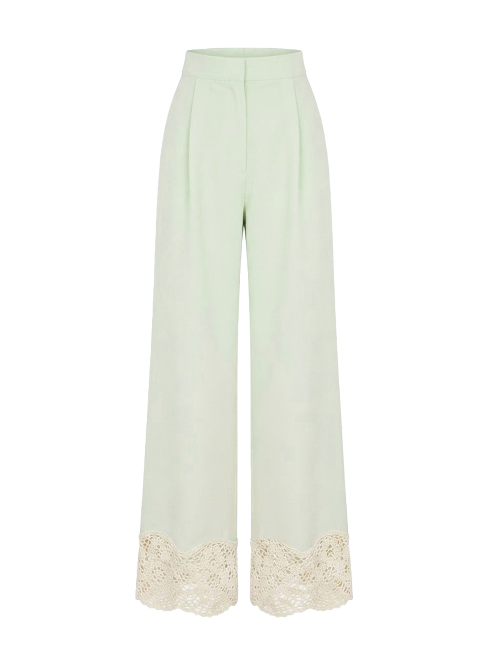 DONIS PANTS MINT WITH CROCHET